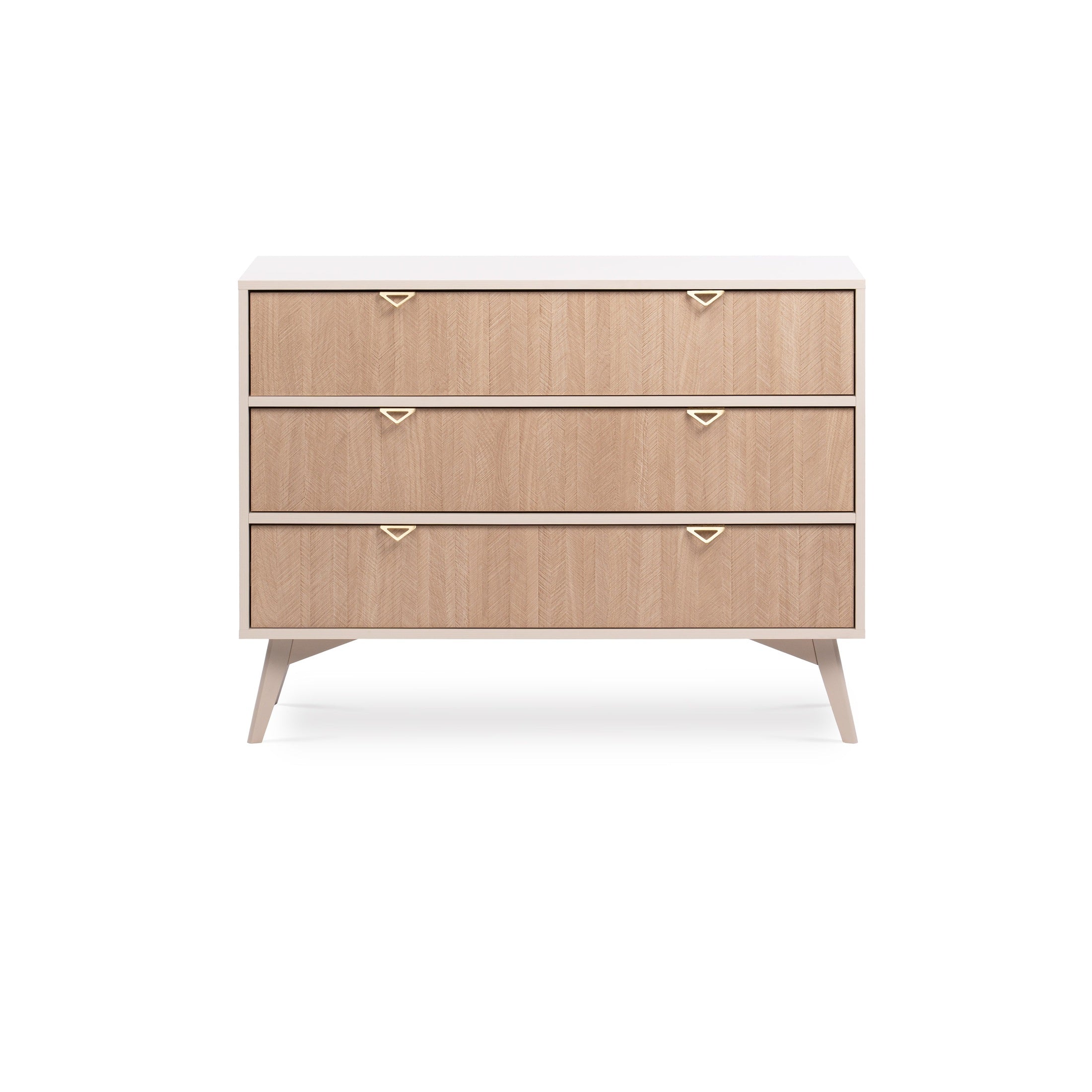 Komoda z szufladami 106x80 w stylu japandi | Mandala