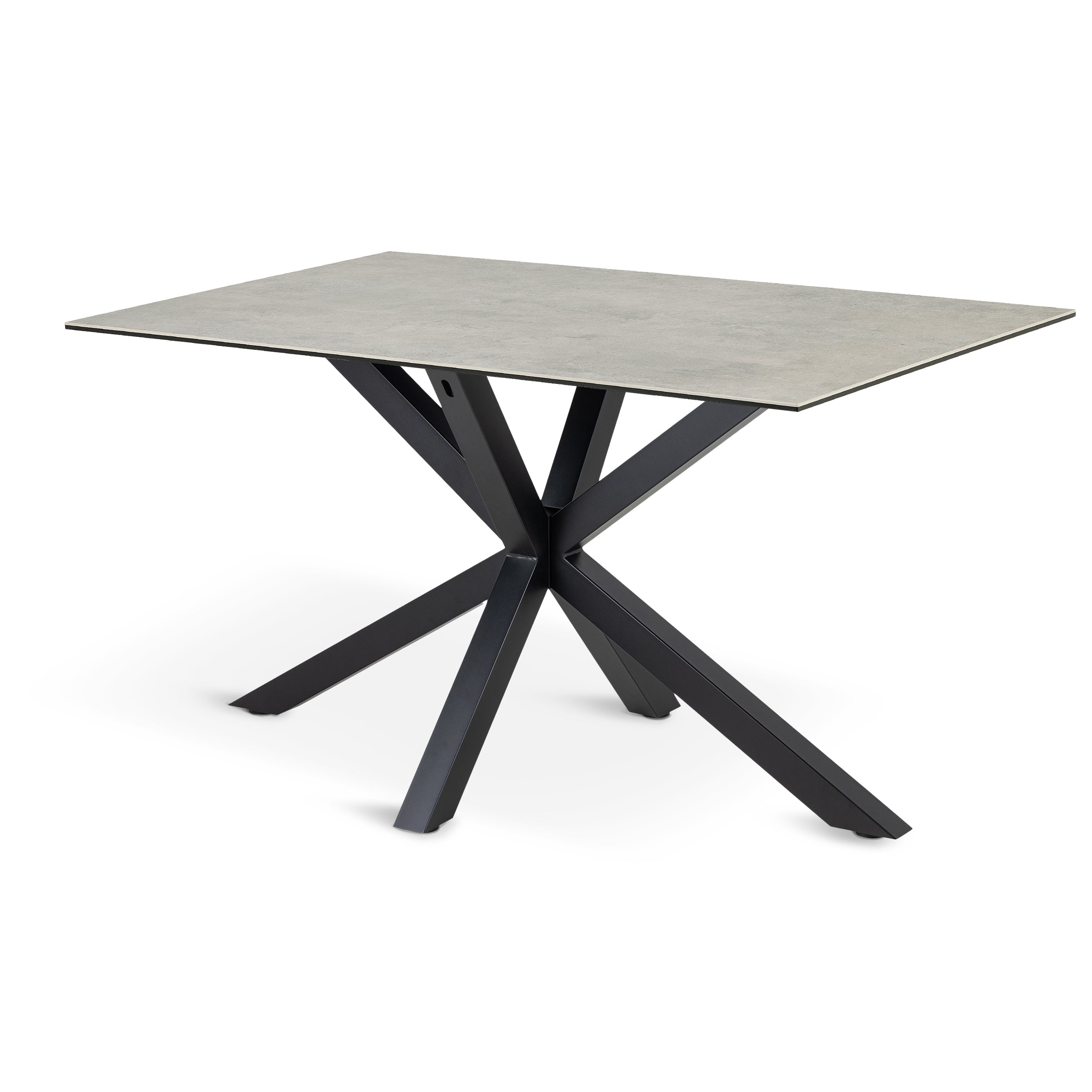 Stół do jadalni 135x80 w stylu nowoczesnym | Oryss Jasny Popiel
