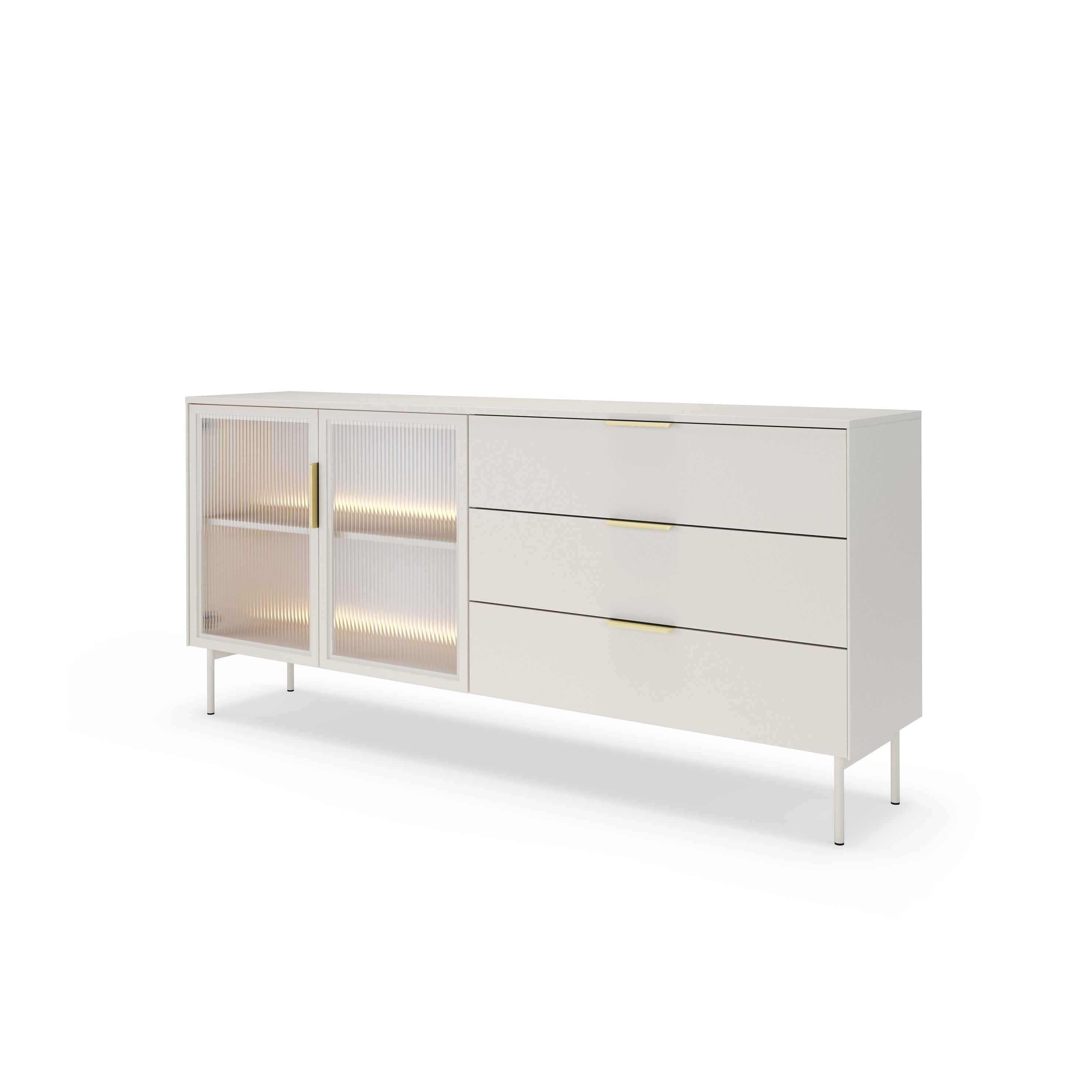 Komoda z drzwiami i szufladami 181x83 w stylu nowoczesnym | Lummer Kaszmir