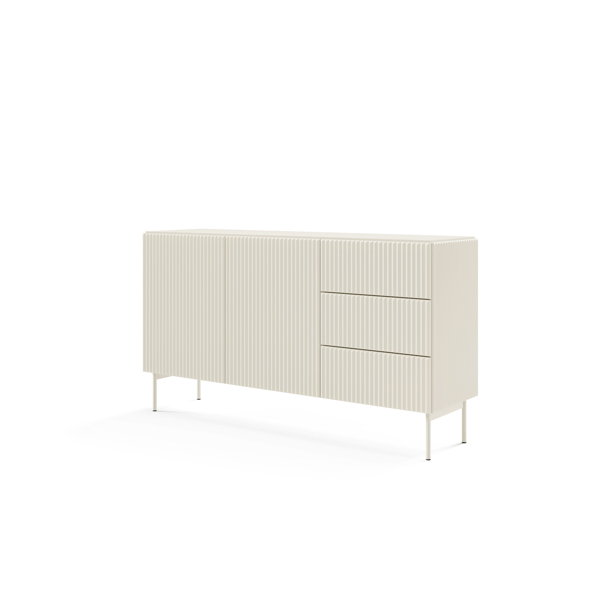 Komoda z drzwiami i szufladami 147x81 w stylu nowoczesnym | MuzZI