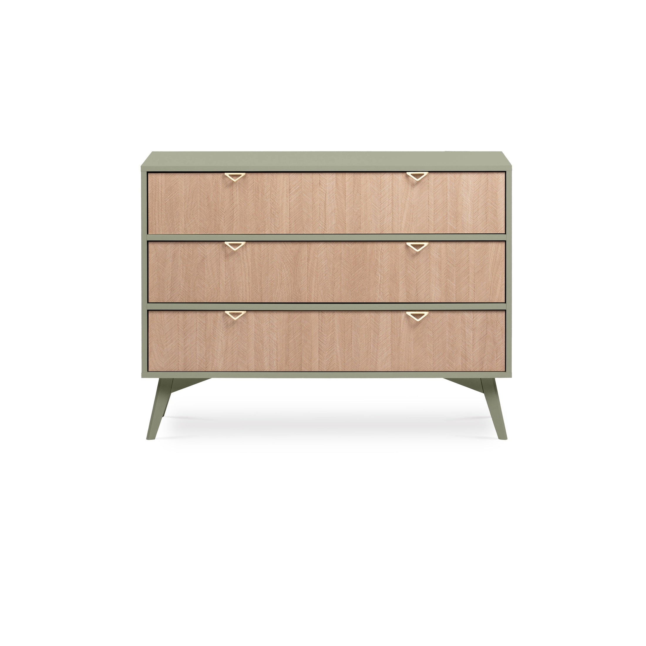 Komoda z szufladami 106x80 w stylu japandi | Mandala