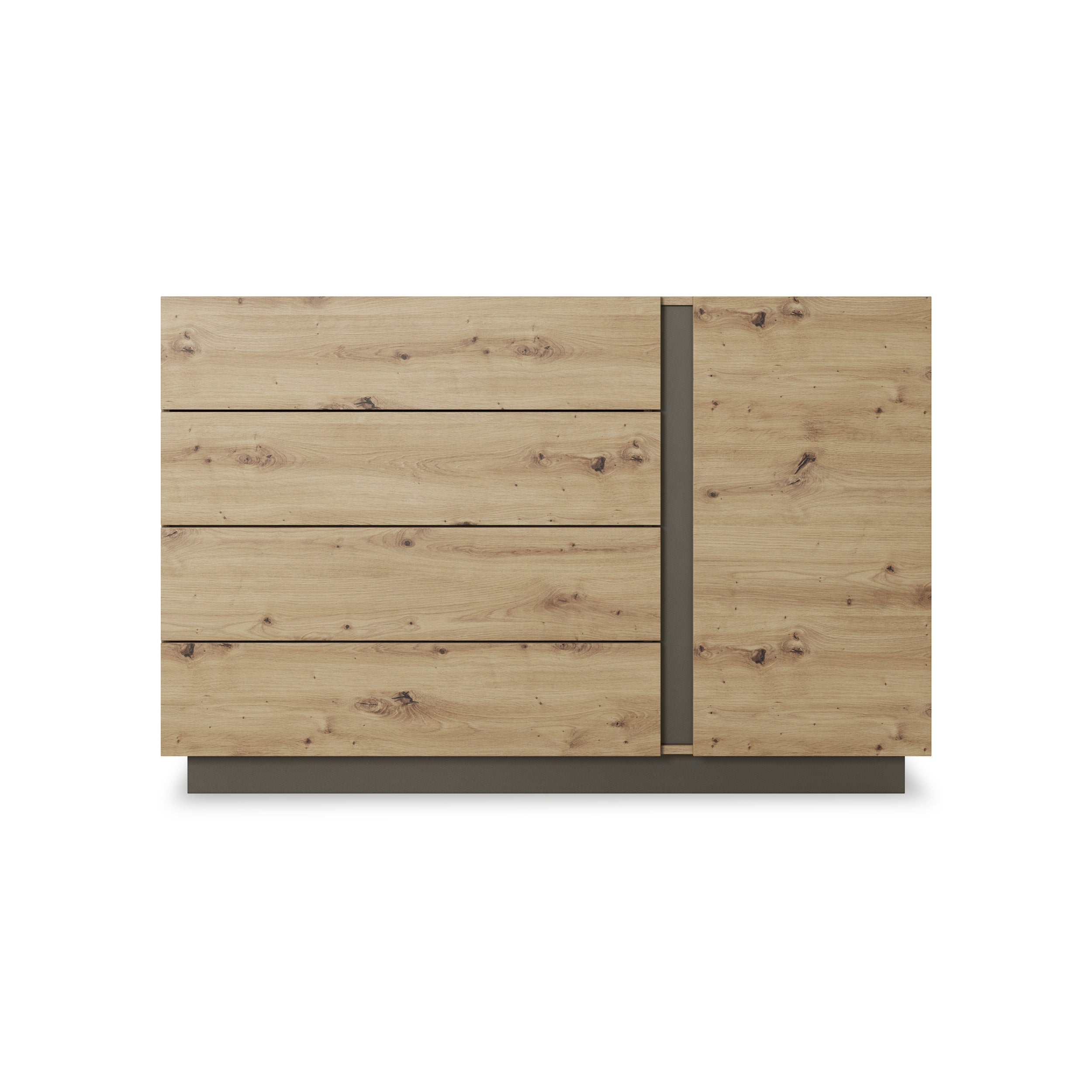 Komoda 138x91 w stylu minimalistycznym | Armelia