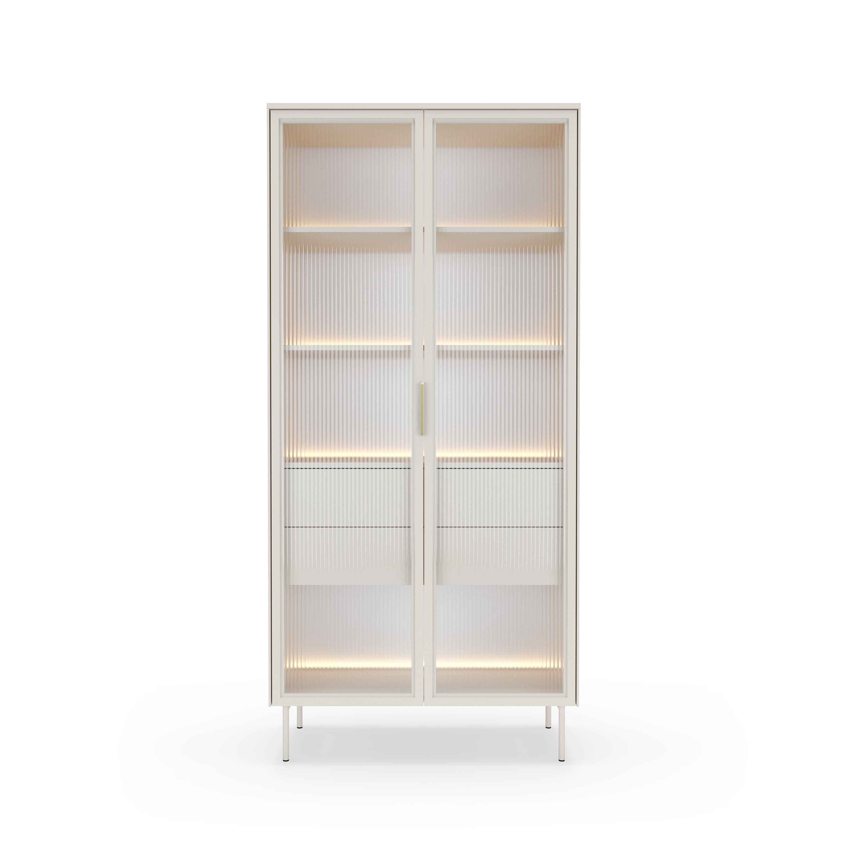 Witryna przeszklona 91x195 cm w stylu nowoczesnym | Lummer