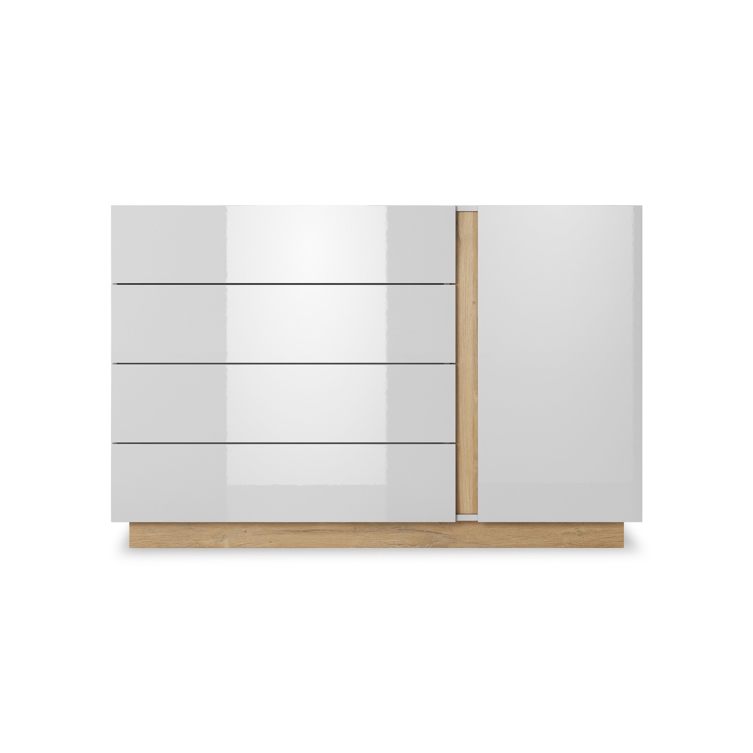 Komoda 138x91 w stylu minimalistycznym | Armelia
