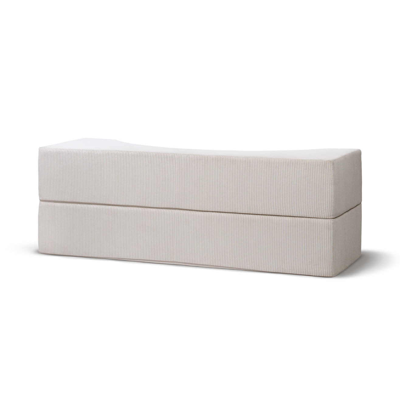 Sofa piankowa modułowa 200 cm z funkcją spania w stylu japandi | Lunaria
