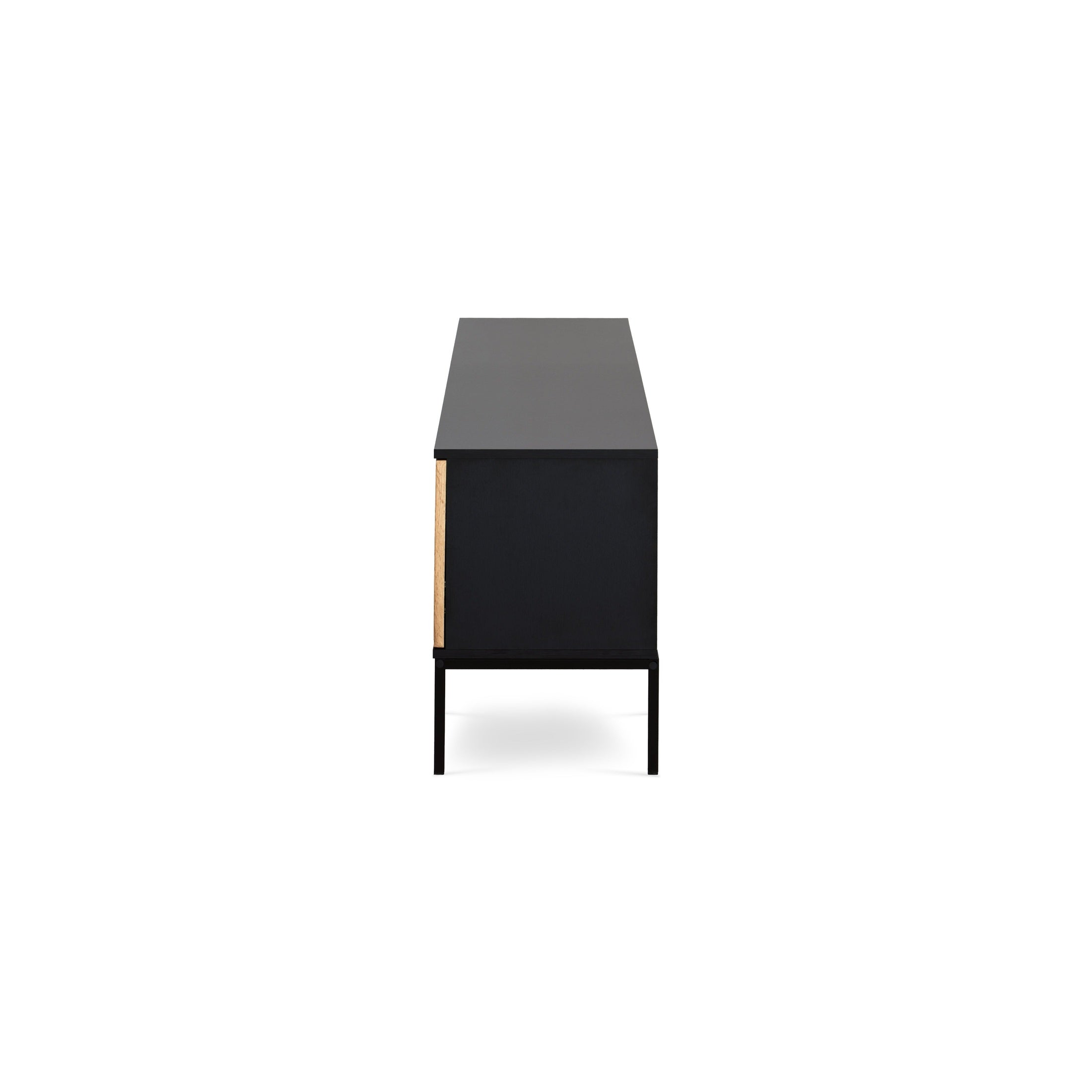 Szafka RTV pod telewizor 154x56 w stylu nowoczesnym | Lampy