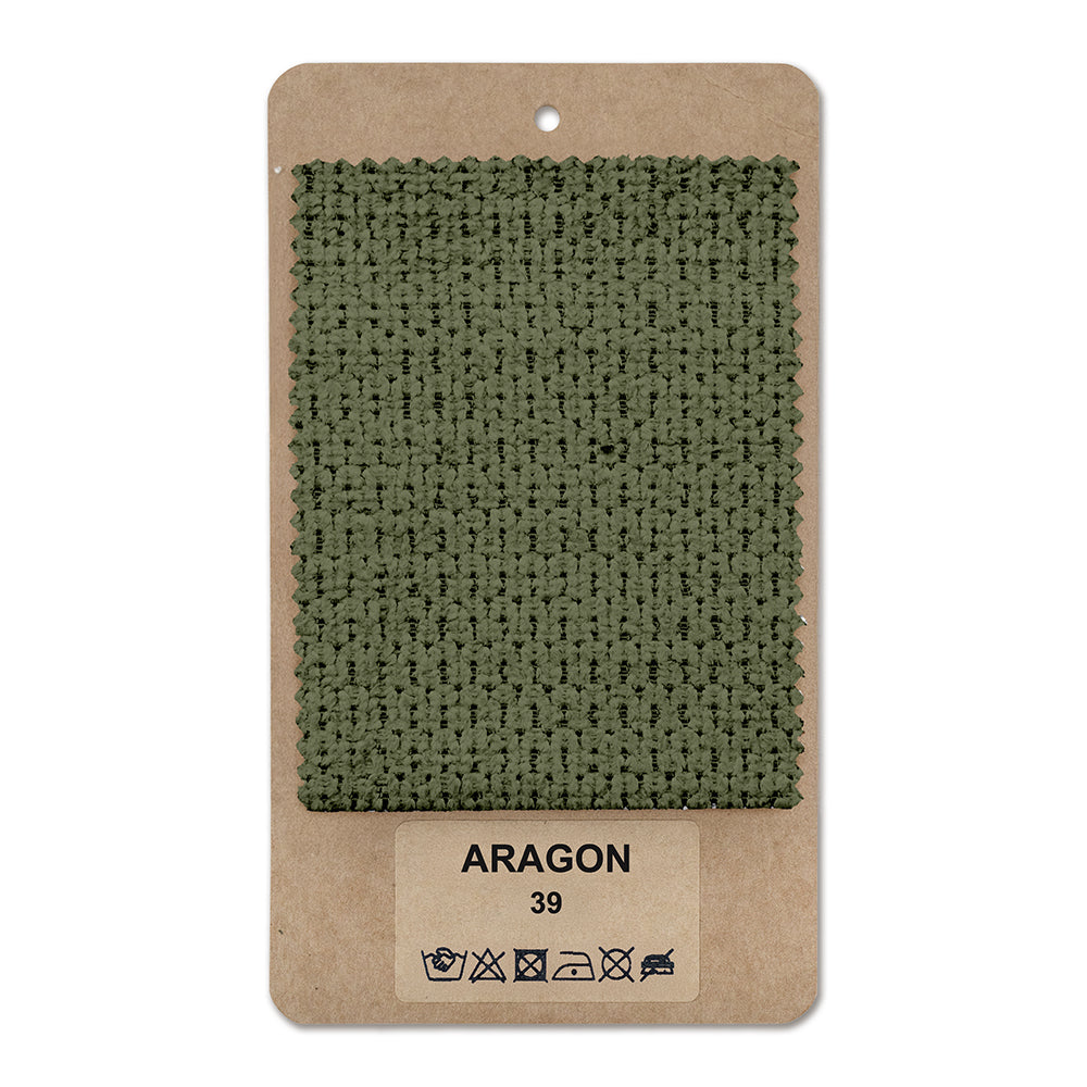 Próbnik tkanin ARAGON Cisowa Zieleń (ARAGON 39)