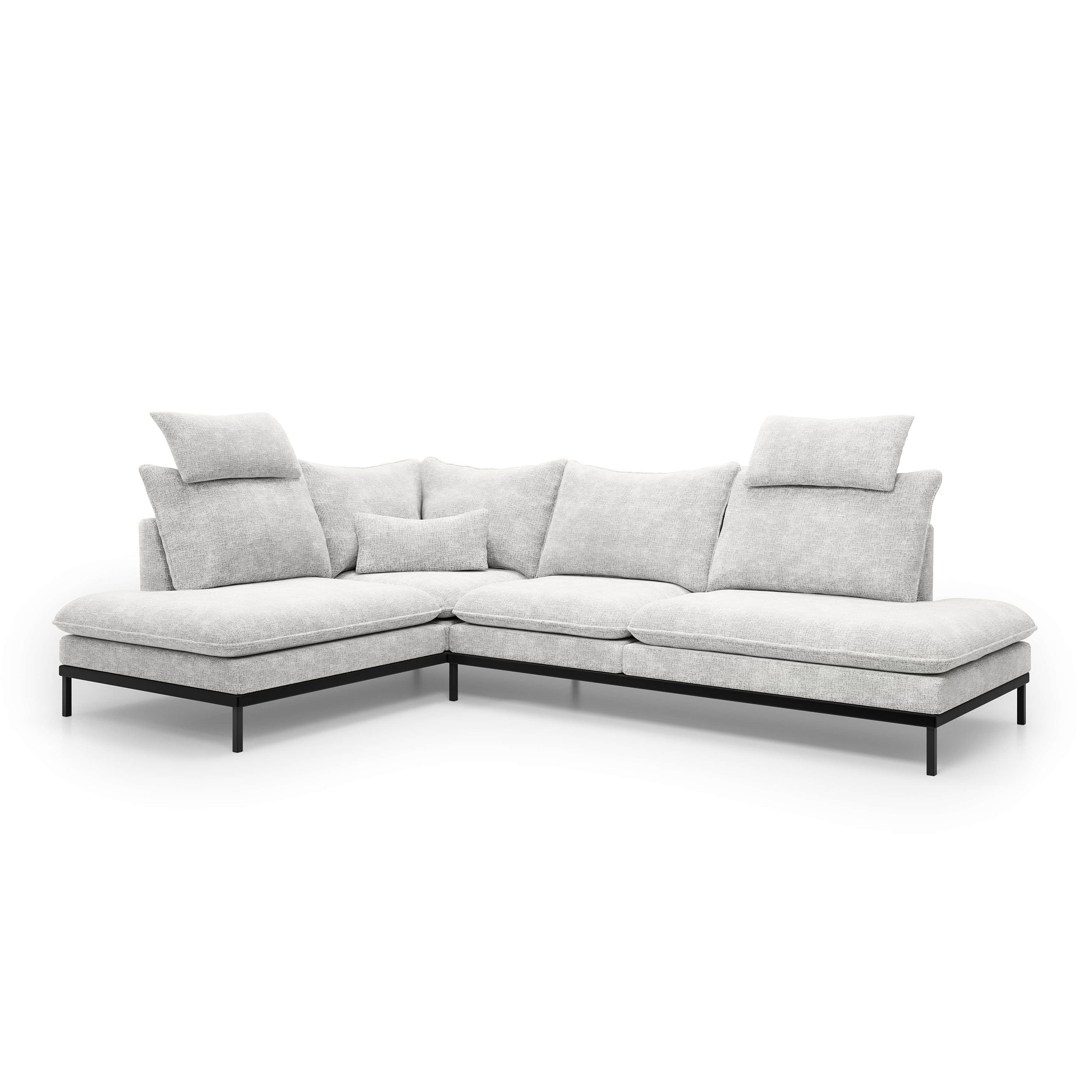 Narożnik Premium Leafy Prawo Porcelanowy Mat