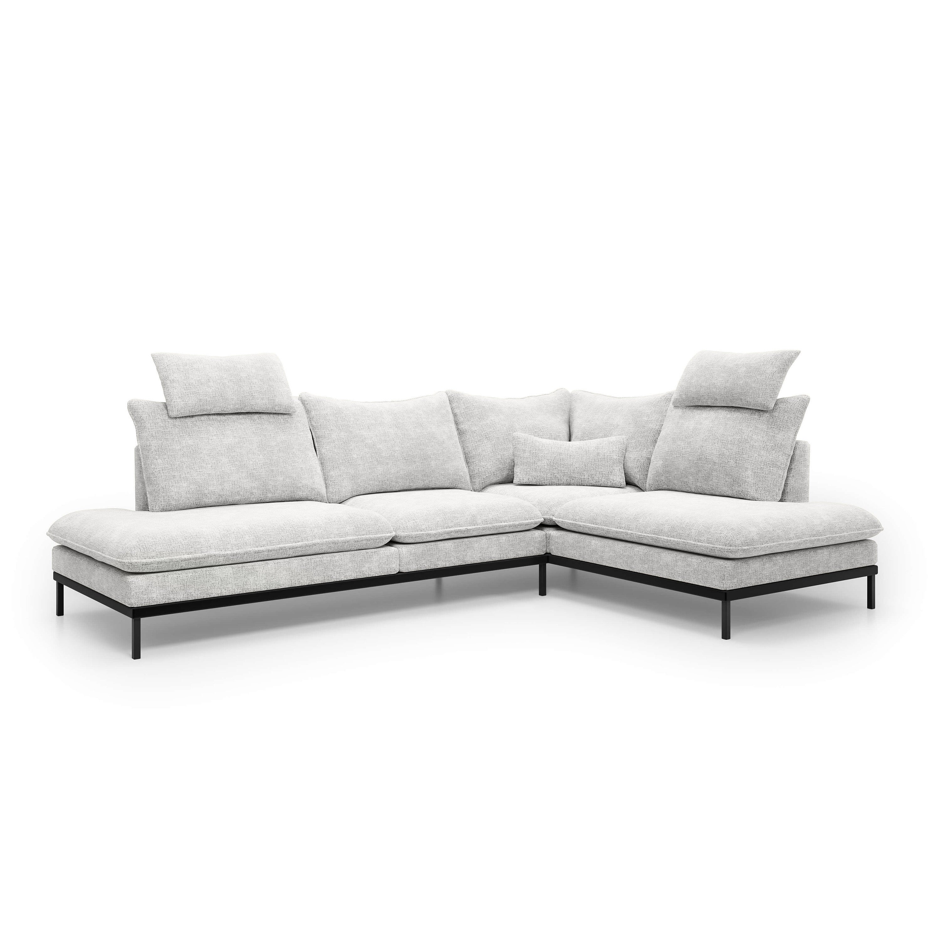 Narożnik Premium Leafy Lewo Porcelanowy Mat