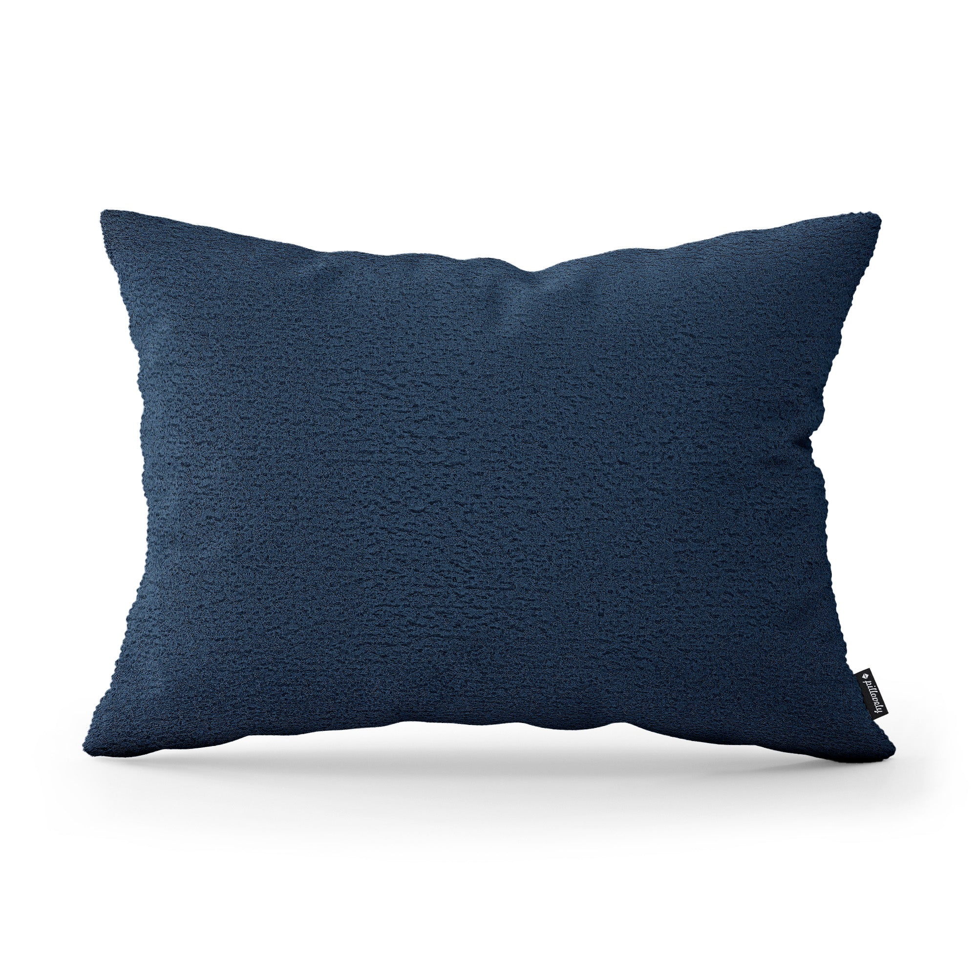 Poduszka dekoracyjna 40×55 cm w stylu hygge i scandi, tkanina Coral | Baranek Głębia Oceanu (CORAL 05)