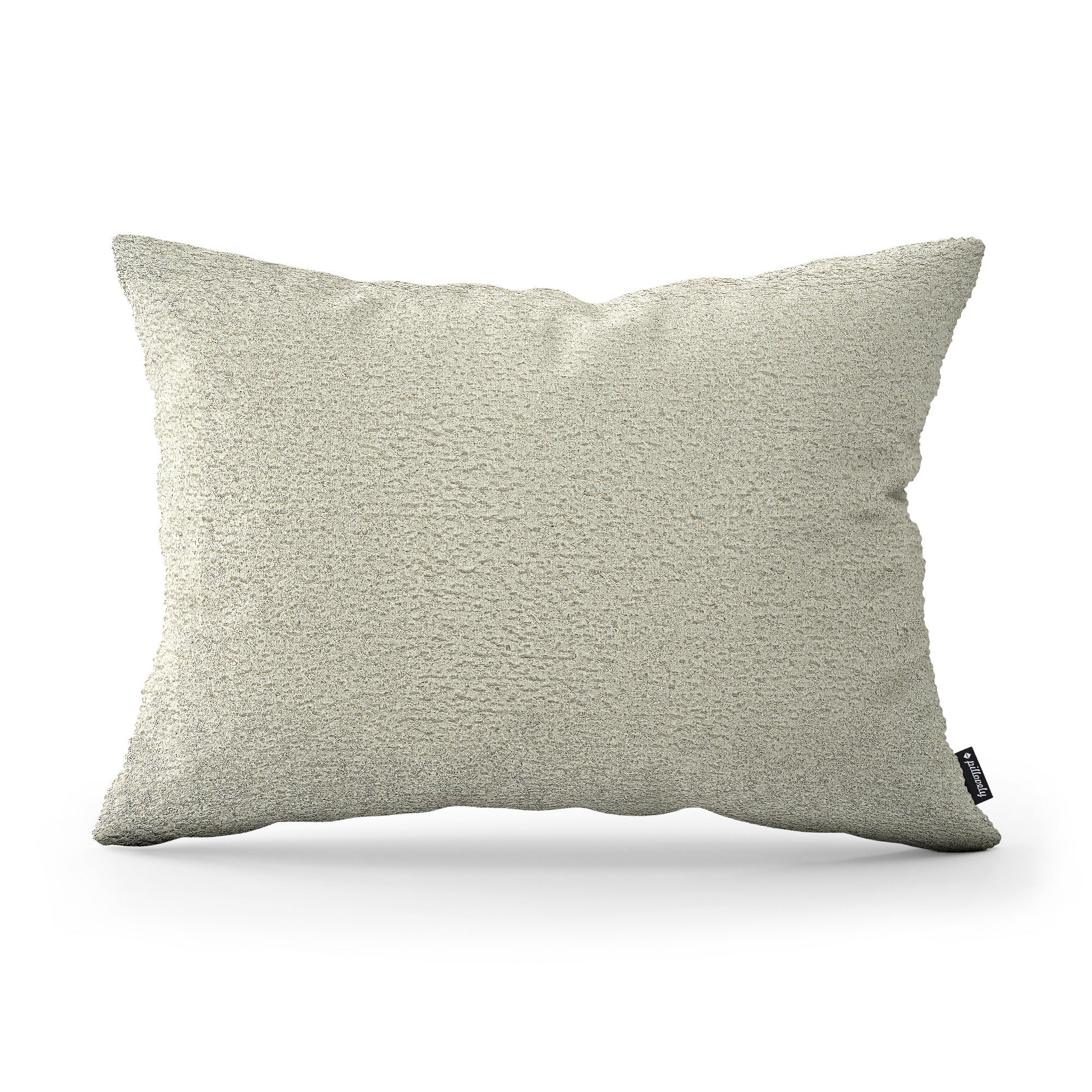Poduszka dekoracyjna 40×55 cm w stylu hygge i scandi, tkanina Coral | Baranek Lniany Beż (CORAL 15)