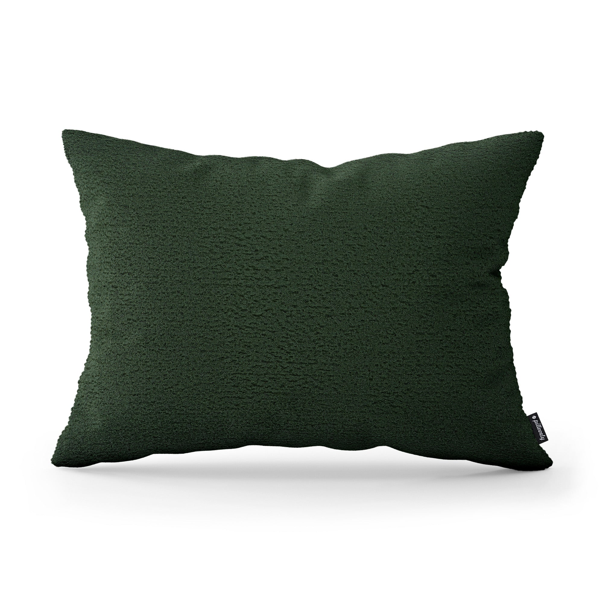 Poduszka dekoracyjna 40×55 cm w stylu hygge i scandi, tkanina Coral | Baranek Leśny Mrok (CORAL 20)