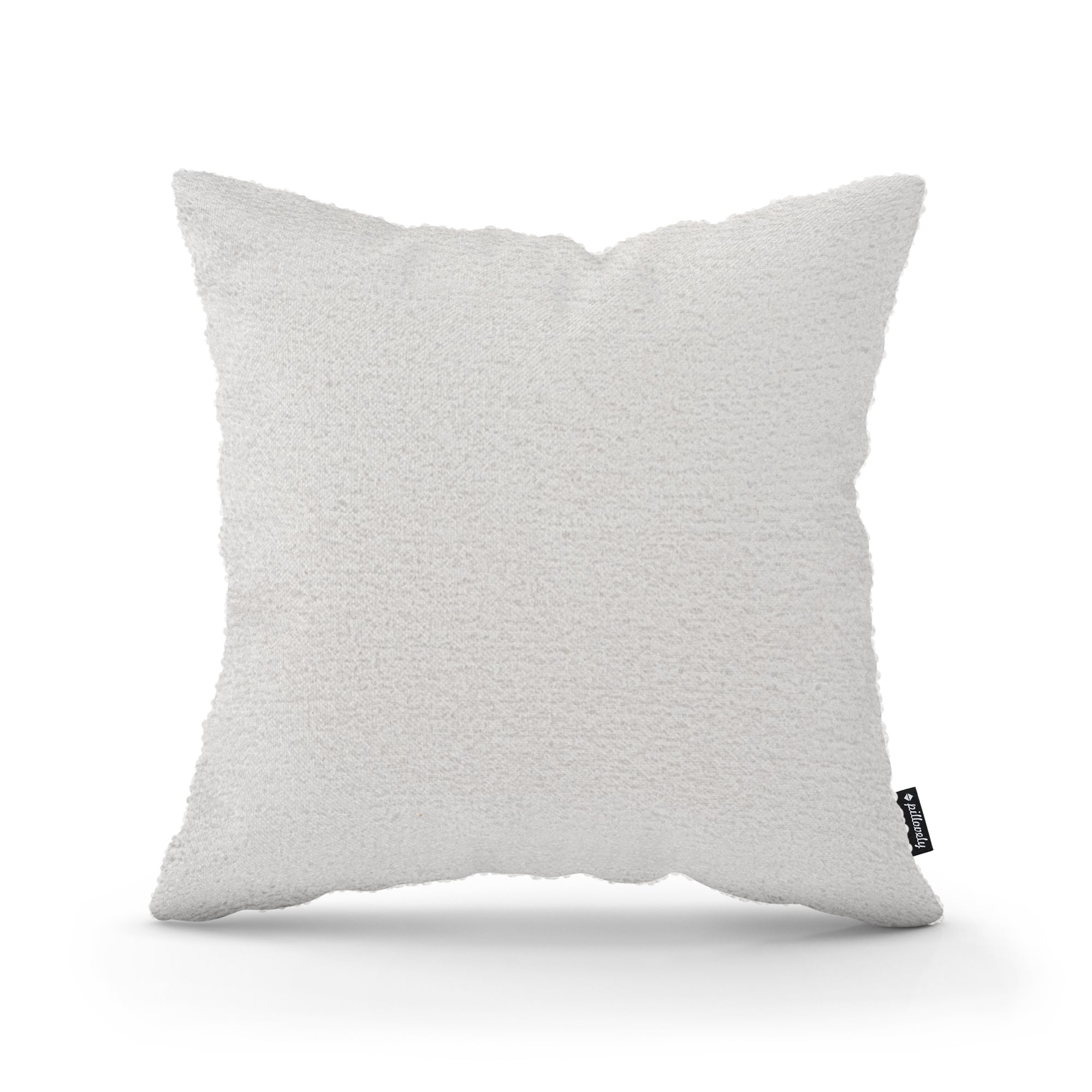 Poduszka dekoracyjna 45×45 cm w stylu scandi i japandi, tkanina Coral | Baranek Mglisty Pergamin (CORAL 70)