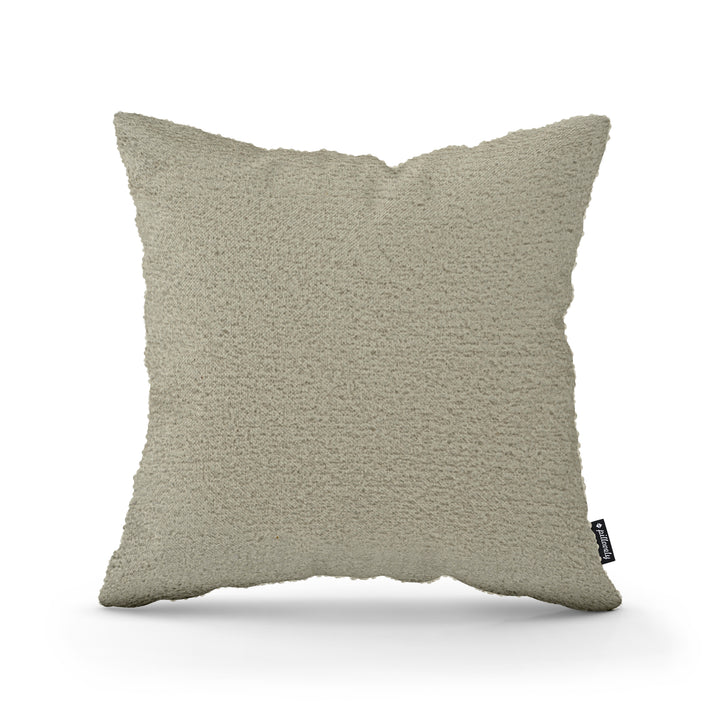Poduszka Dekoracyjna Baranek 45x45 Popielista Ochra