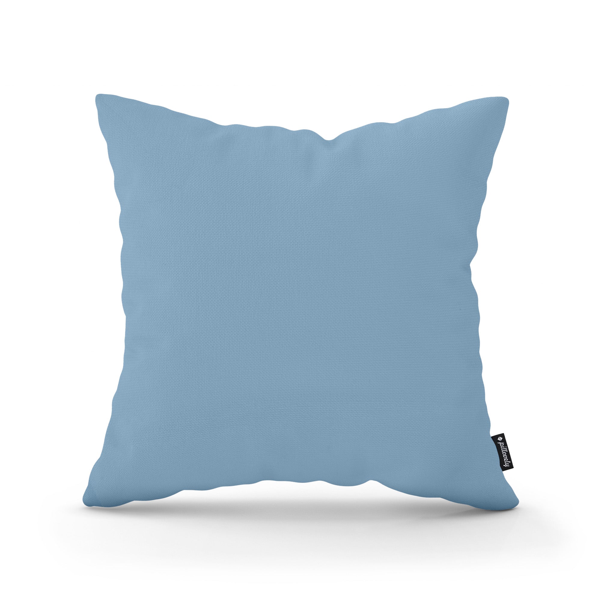 Poduszka dekoracyjna 45×45 cm w stylu minimalistycznym | Gładka Lodowa Przestrzeń (KRONOS 31)