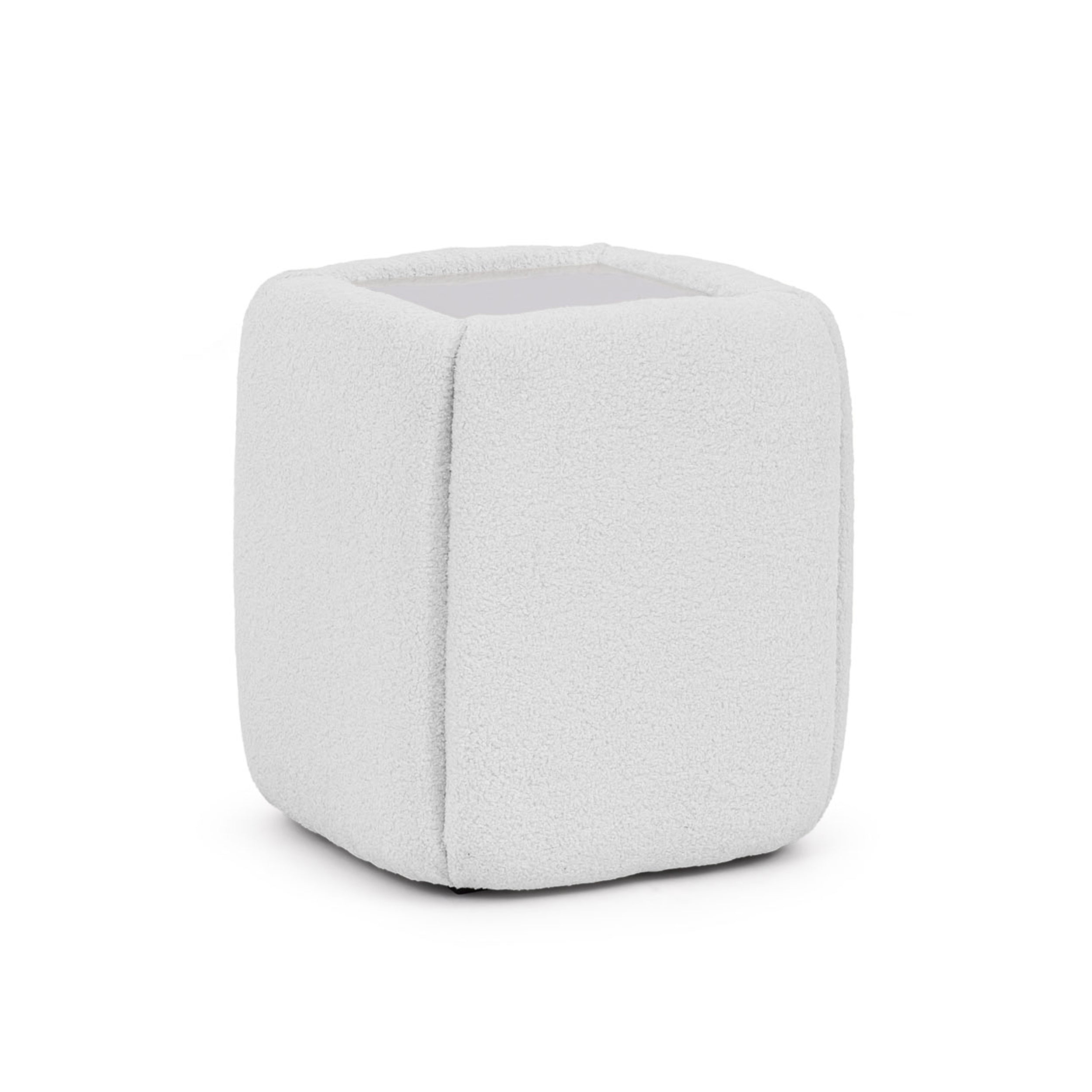 Stolik nocny 50x55 bez szuflad w stylu minimalistycznym | Neria Poranna Mgiełka (LAMBI 07)