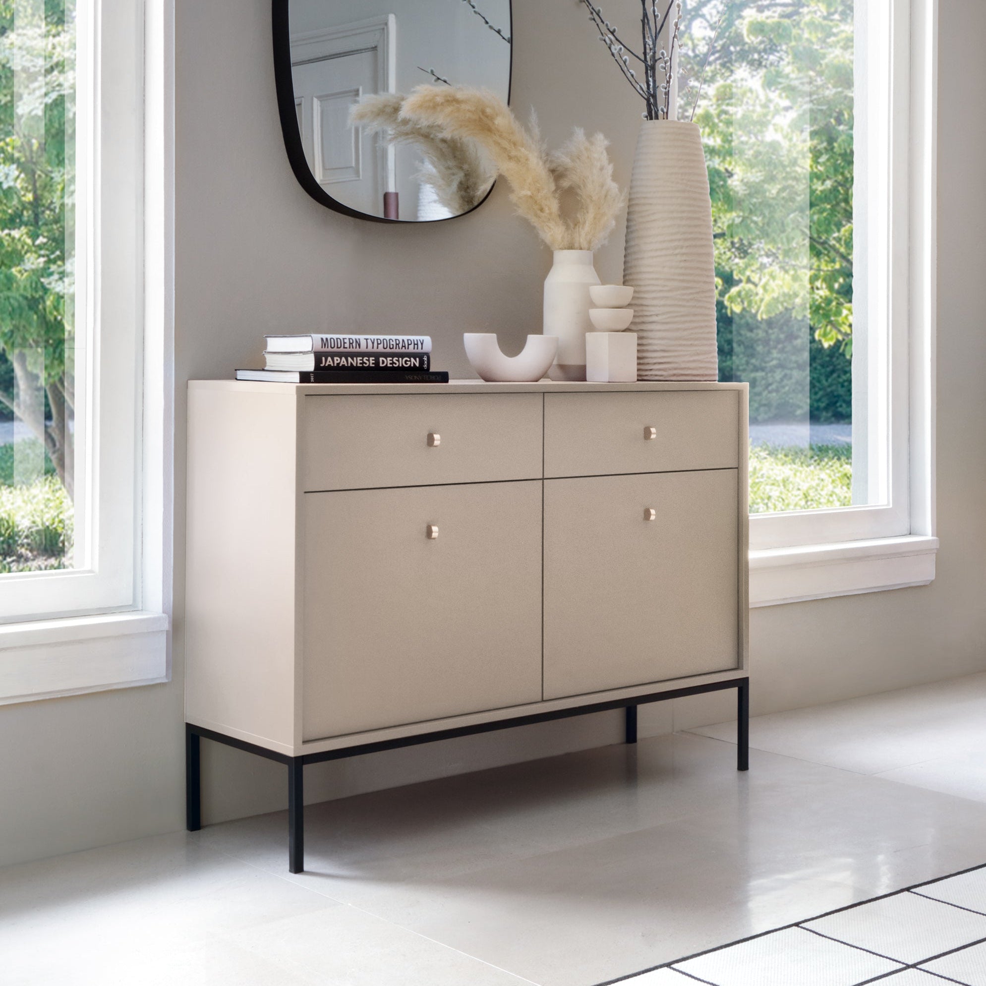 Komoda 104x84 w stylu vintage | Kviat