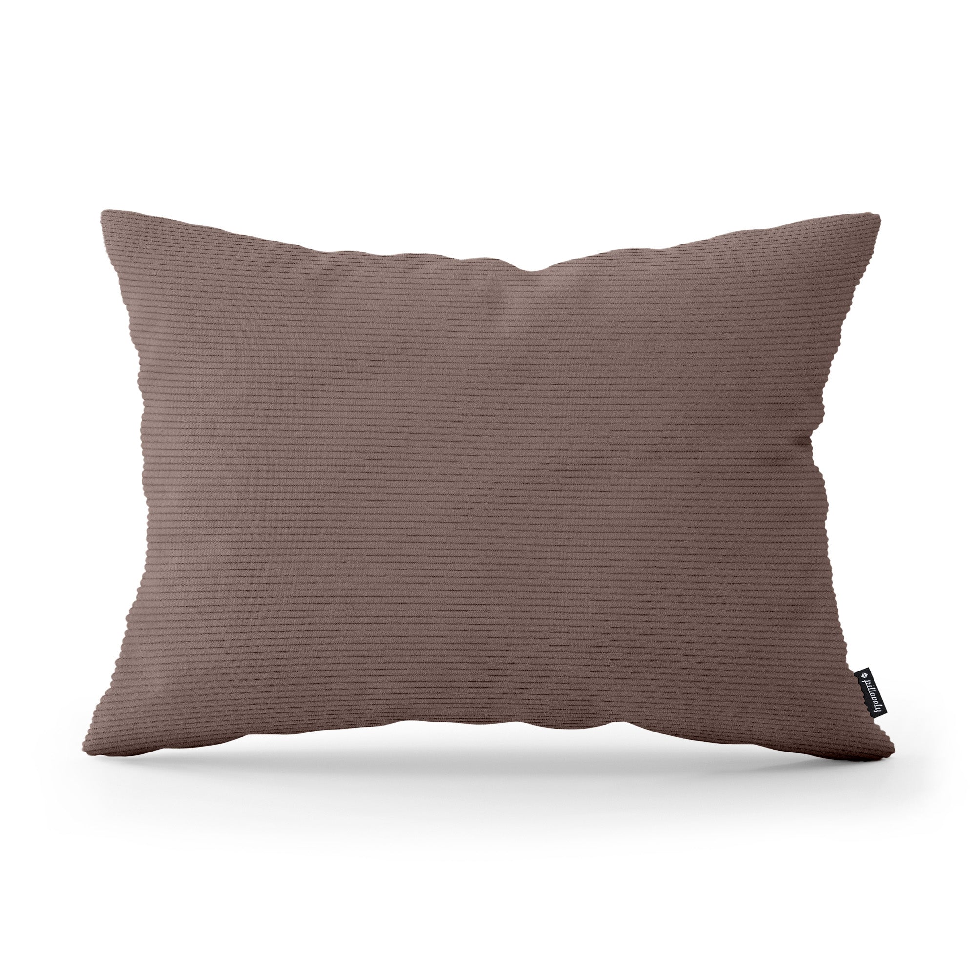 Poduszka dekoracyjna 40×55 cm do salonu w stylu loft | Sztruks Jesienna Sepia (ONTARIO 21)