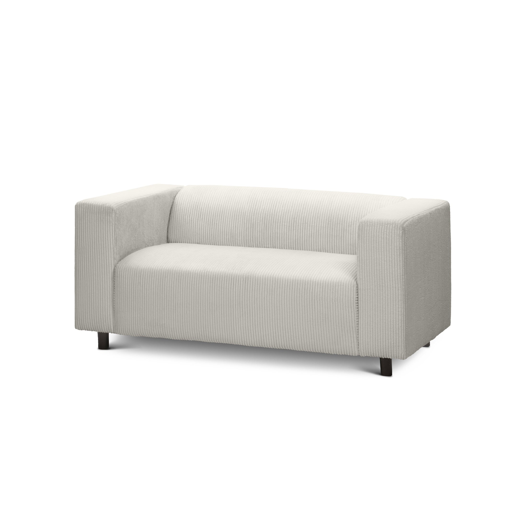 Sofa July 2-osobowa Lniany Krem