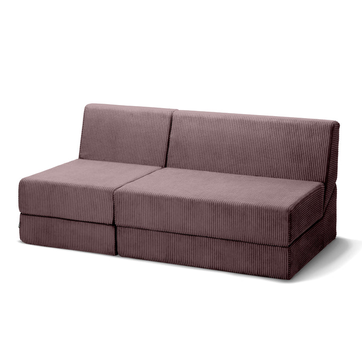 Sofa Dalia Przykurzony Różany Brąz Trzyosobowa