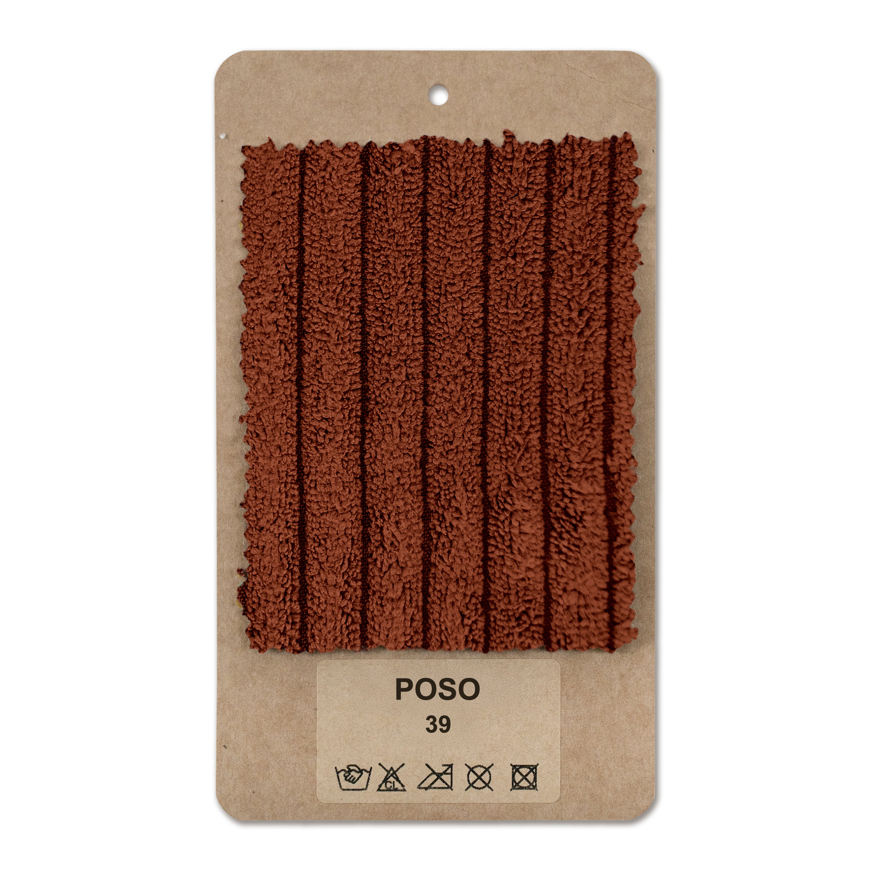 Próbnik tkanin Sztruks Espresso (POSO 39)