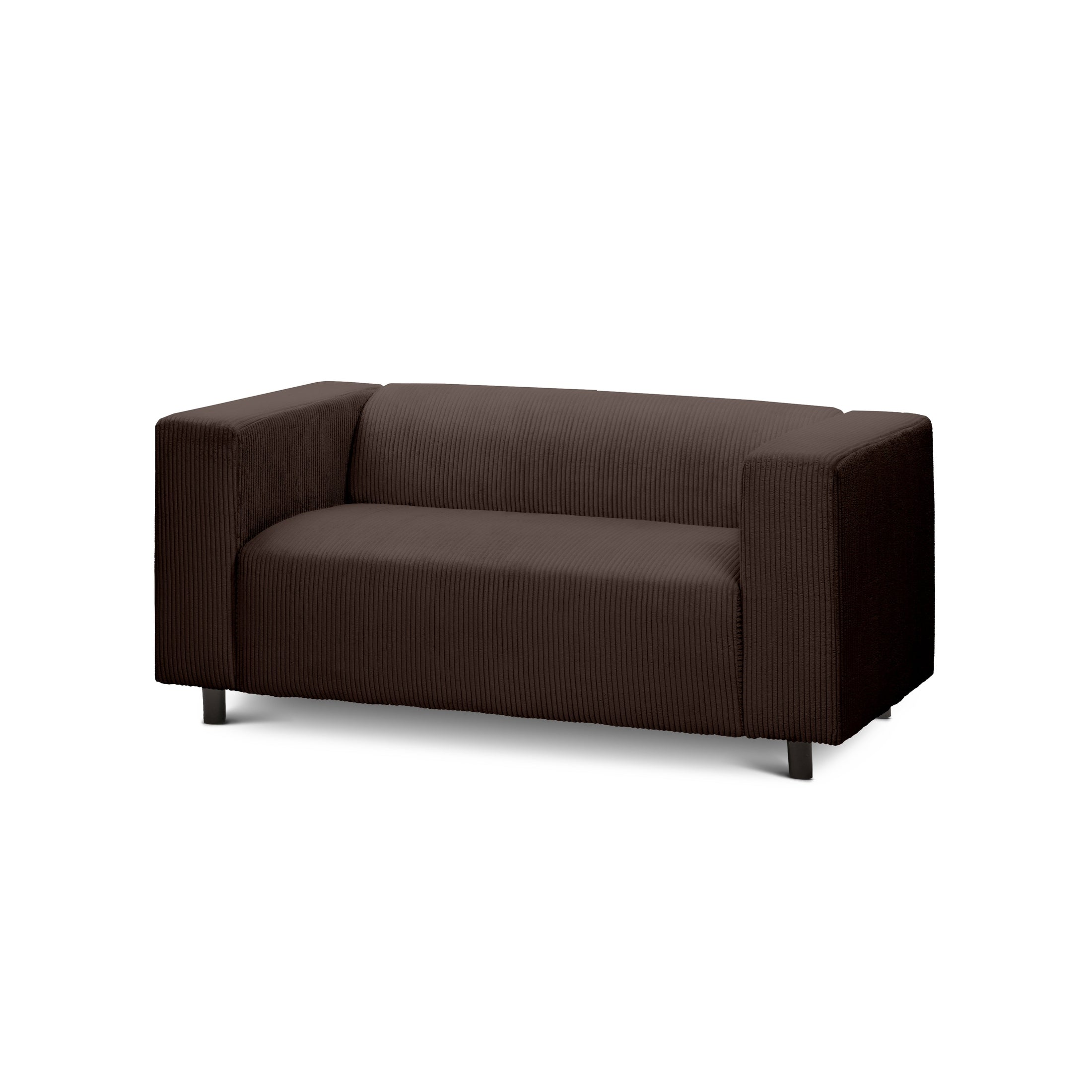 Sofa July 2-osobowa Ciemny Orzech