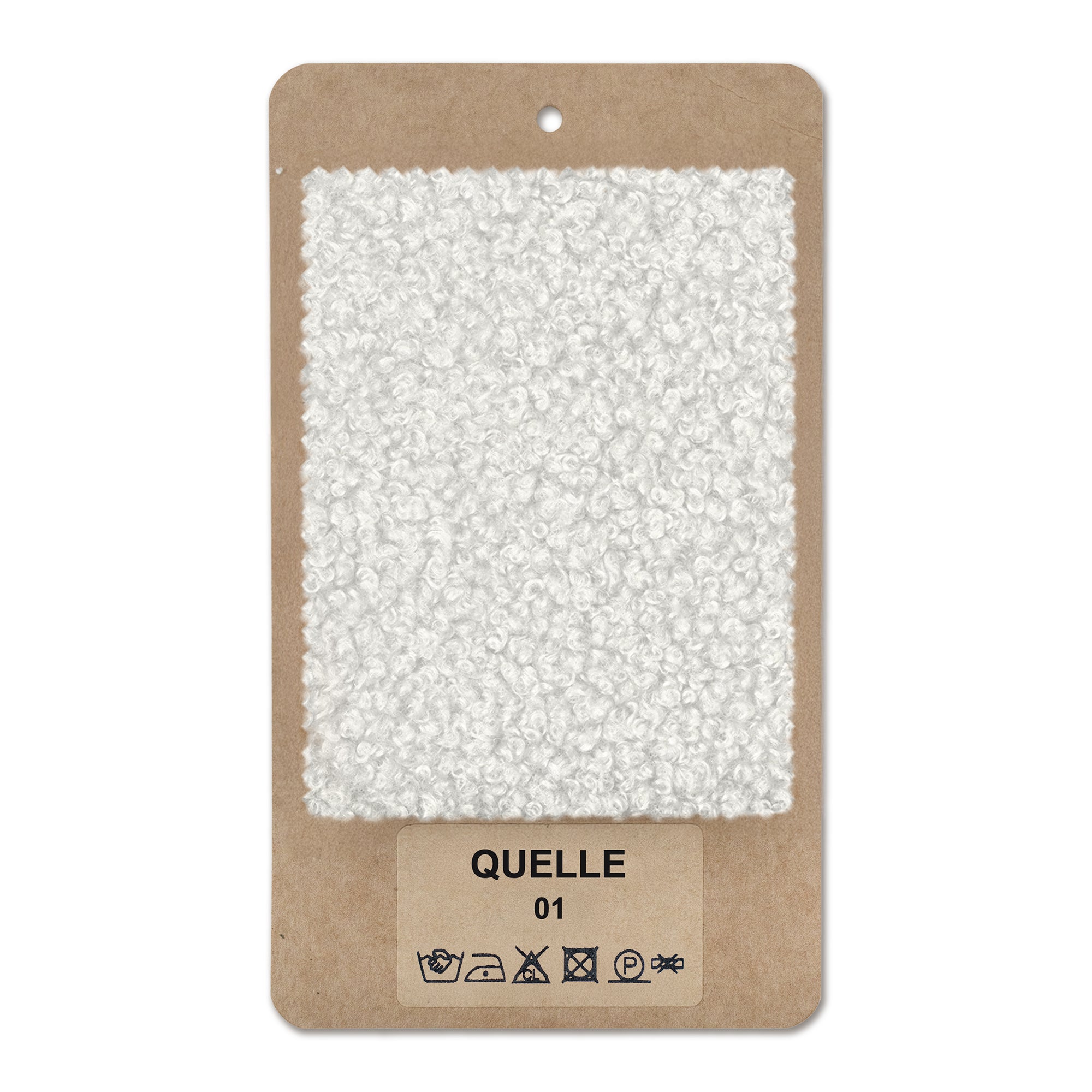 Próbnik tkanin QUELLE Biała Mgiełka (QUELLE 01)