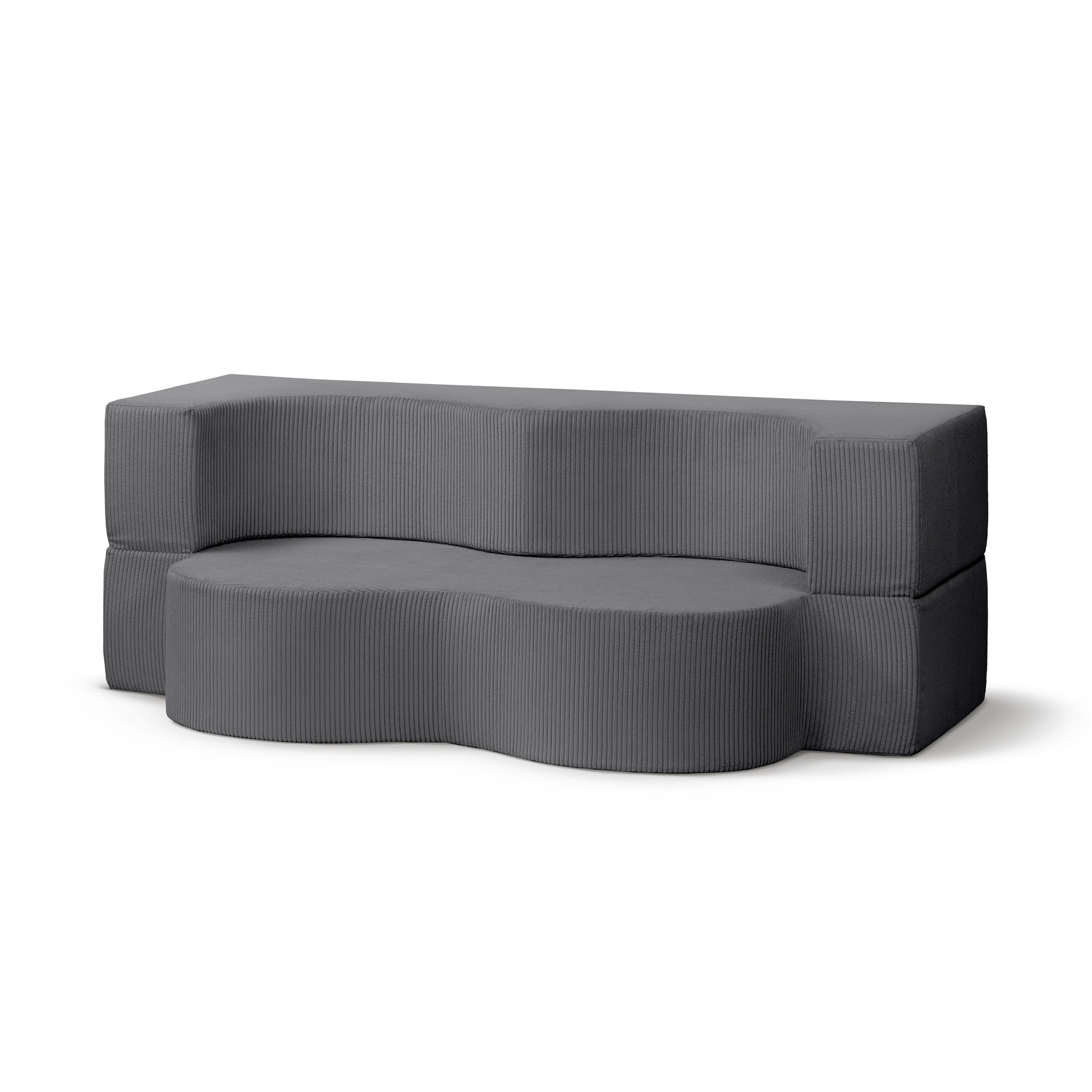 Sofa Kamelia Stalowy Brąz