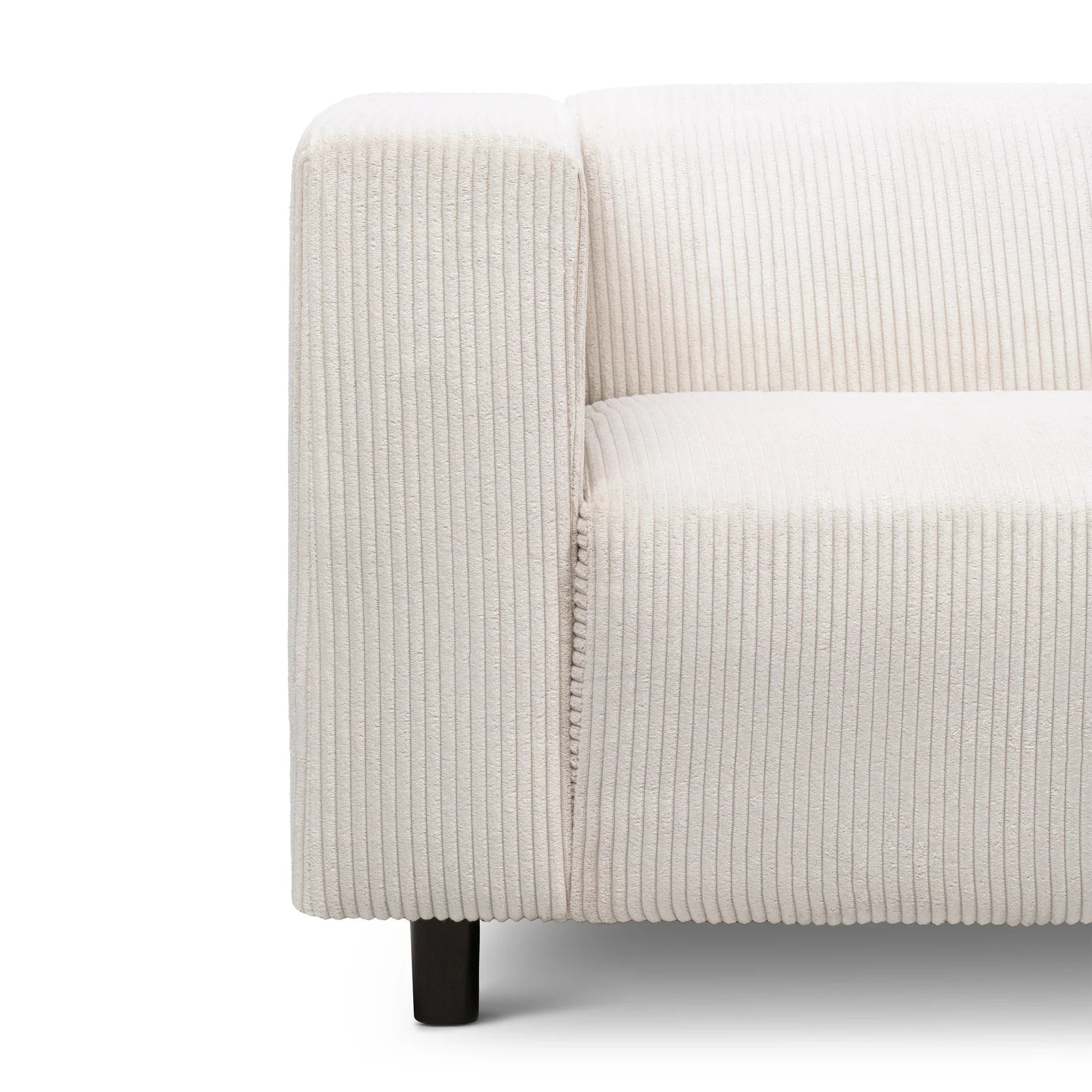 Fotel 95 cm do relaksu w stylu skandynawskim | July