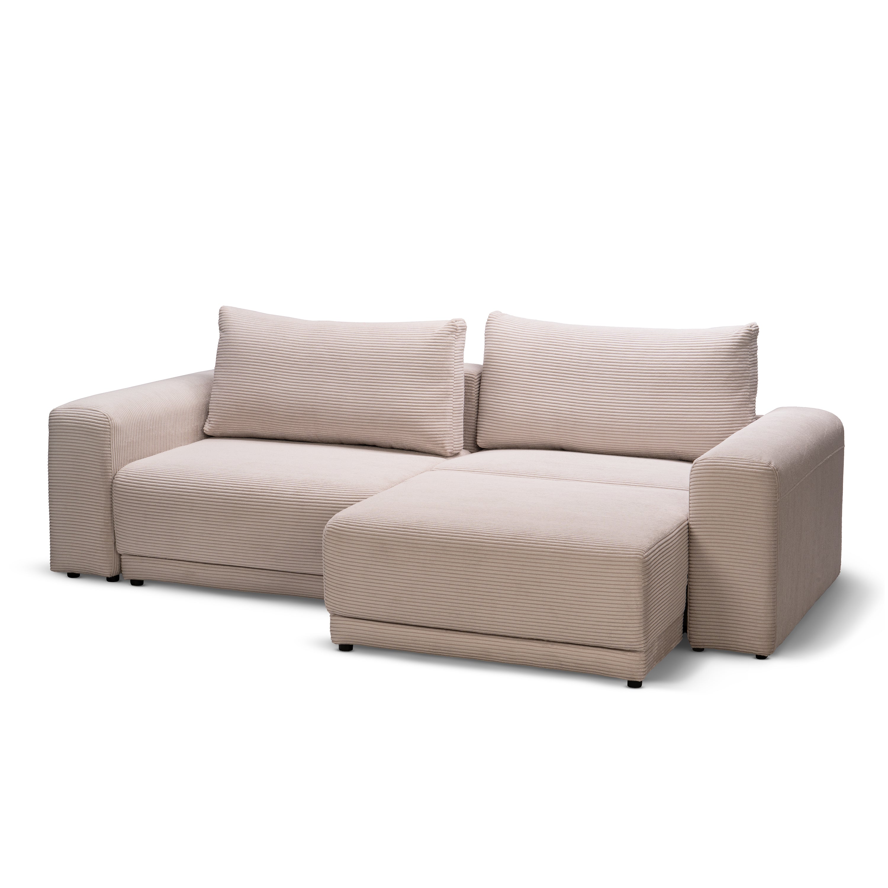 Sofa Bed 145 × 203 with Storage in Modern Style | Zoria