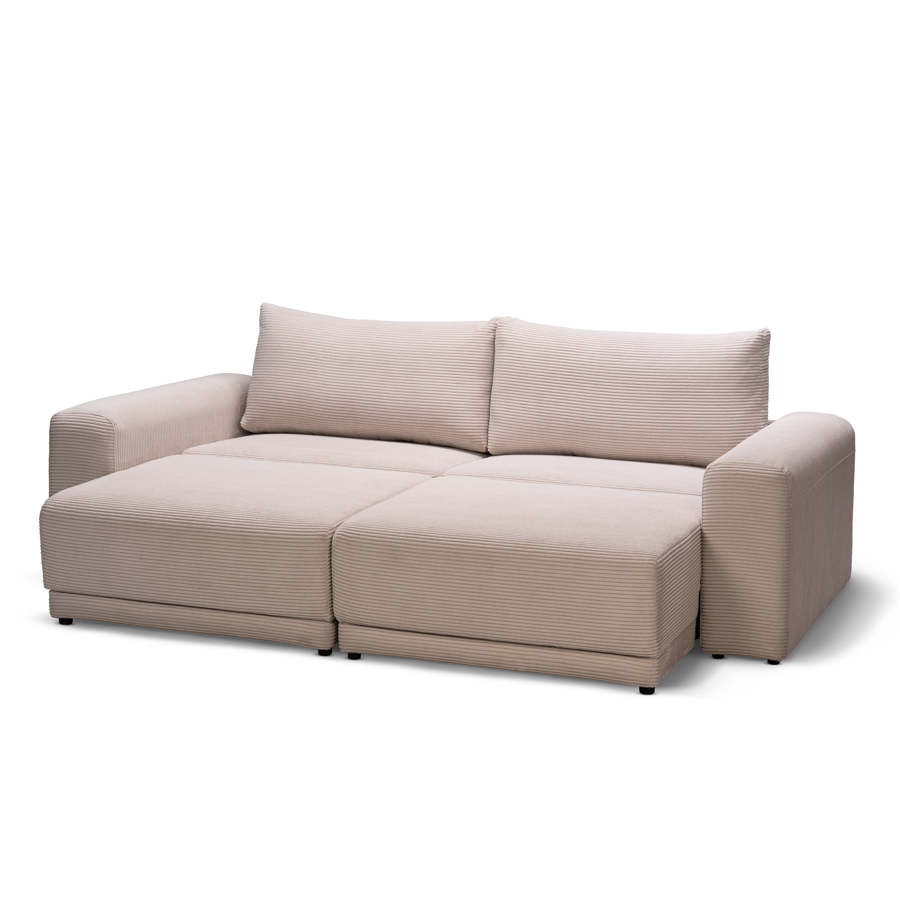 Sofa Bed 145 × 203 with Storage in Modern Style | Zoria