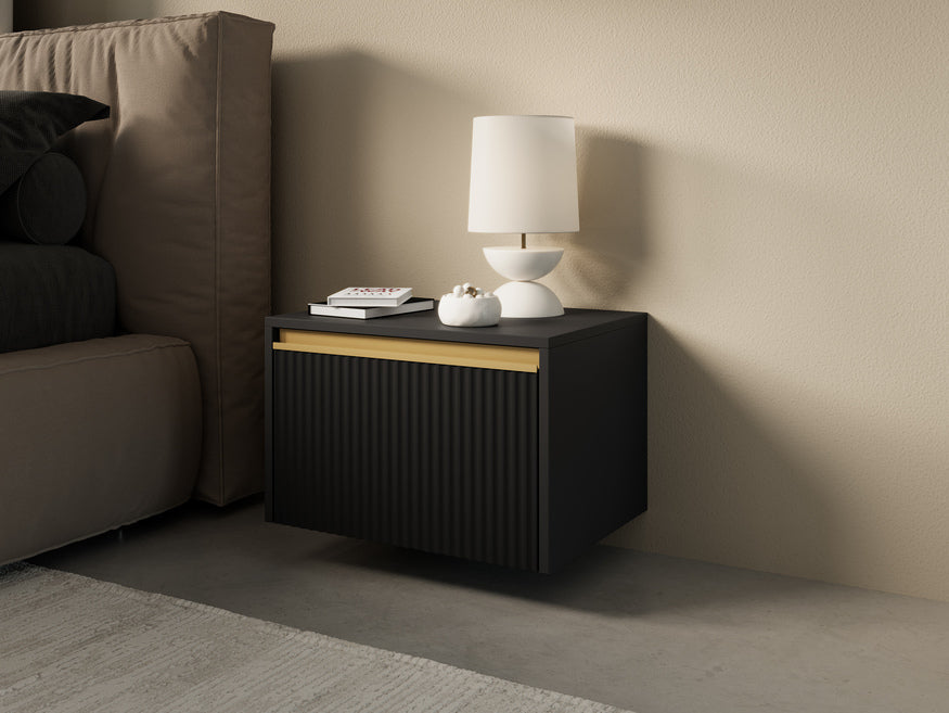Szafka nocna 54x42 cm w stylu glamour | Westa