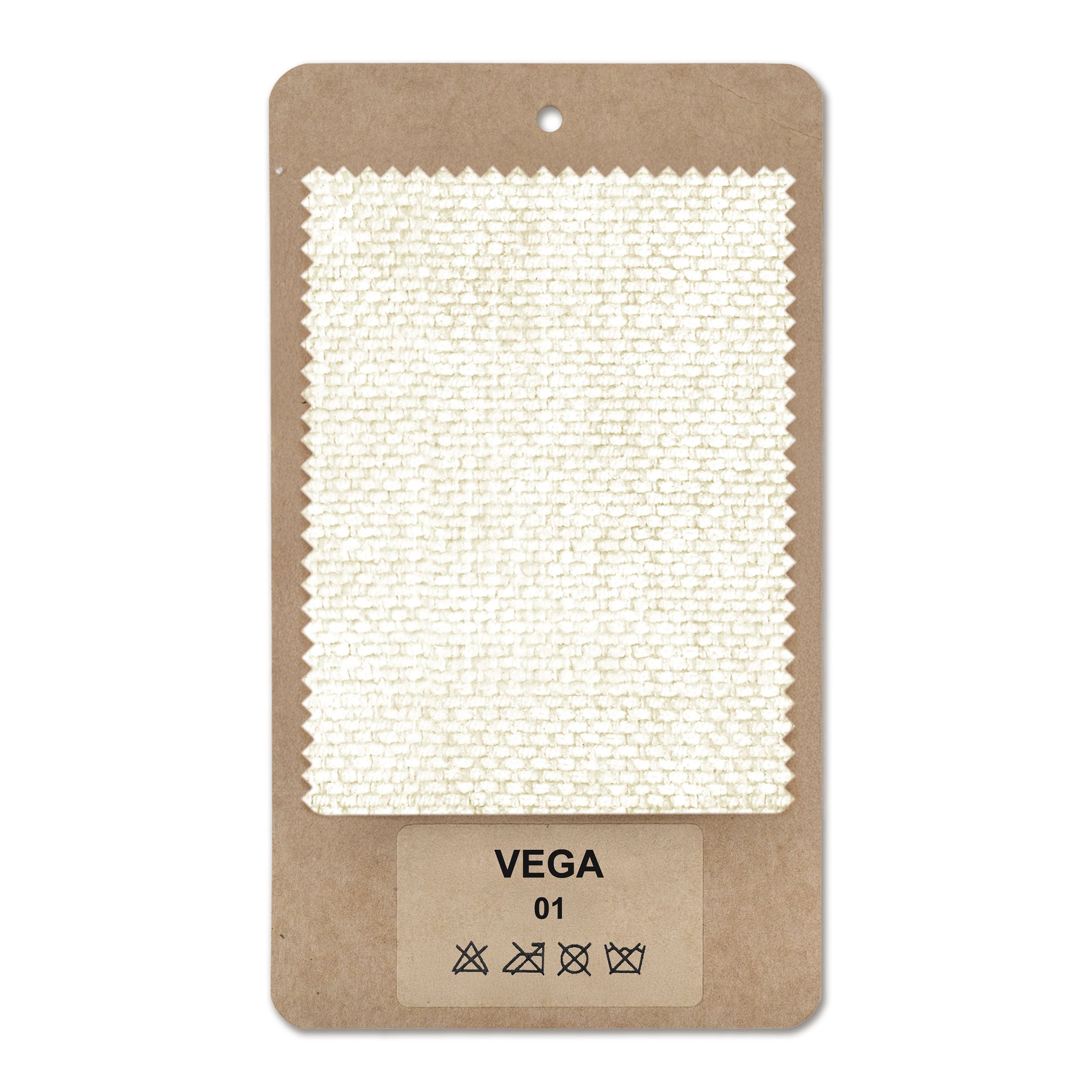Próbnik tkanin VEGA Świetlista Biel (VEGA 01)