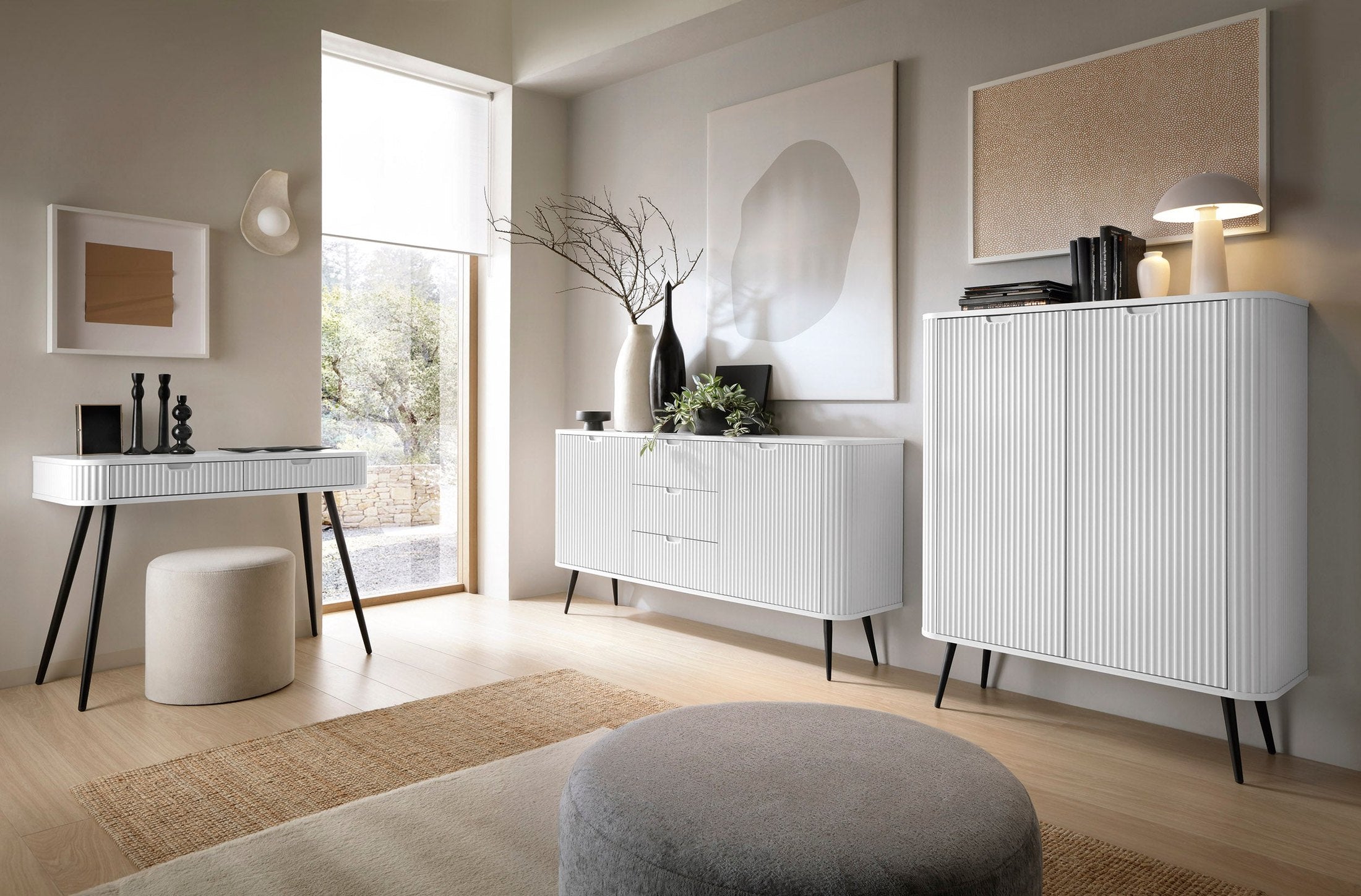 Komoda 103x129 w stylu nowoczesnym | Eva