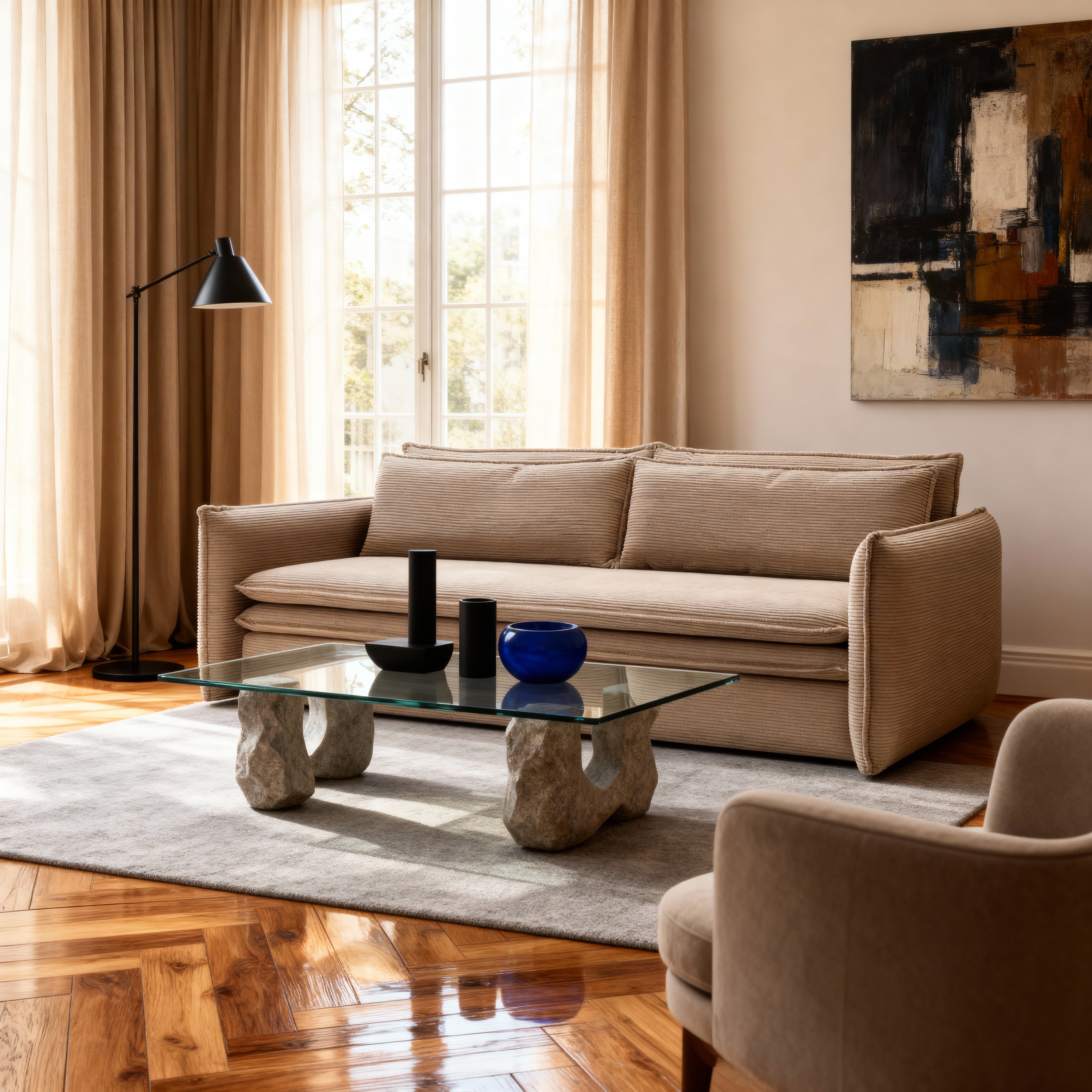 Sofa z spania 140x200 i pojemnikiem | Lily