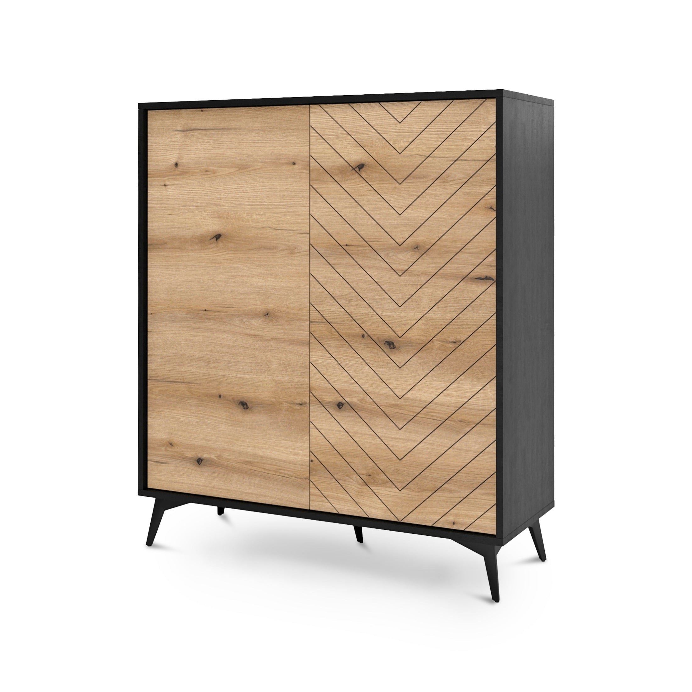 Komoda 104x119 w stylu loftowym | Nirwana