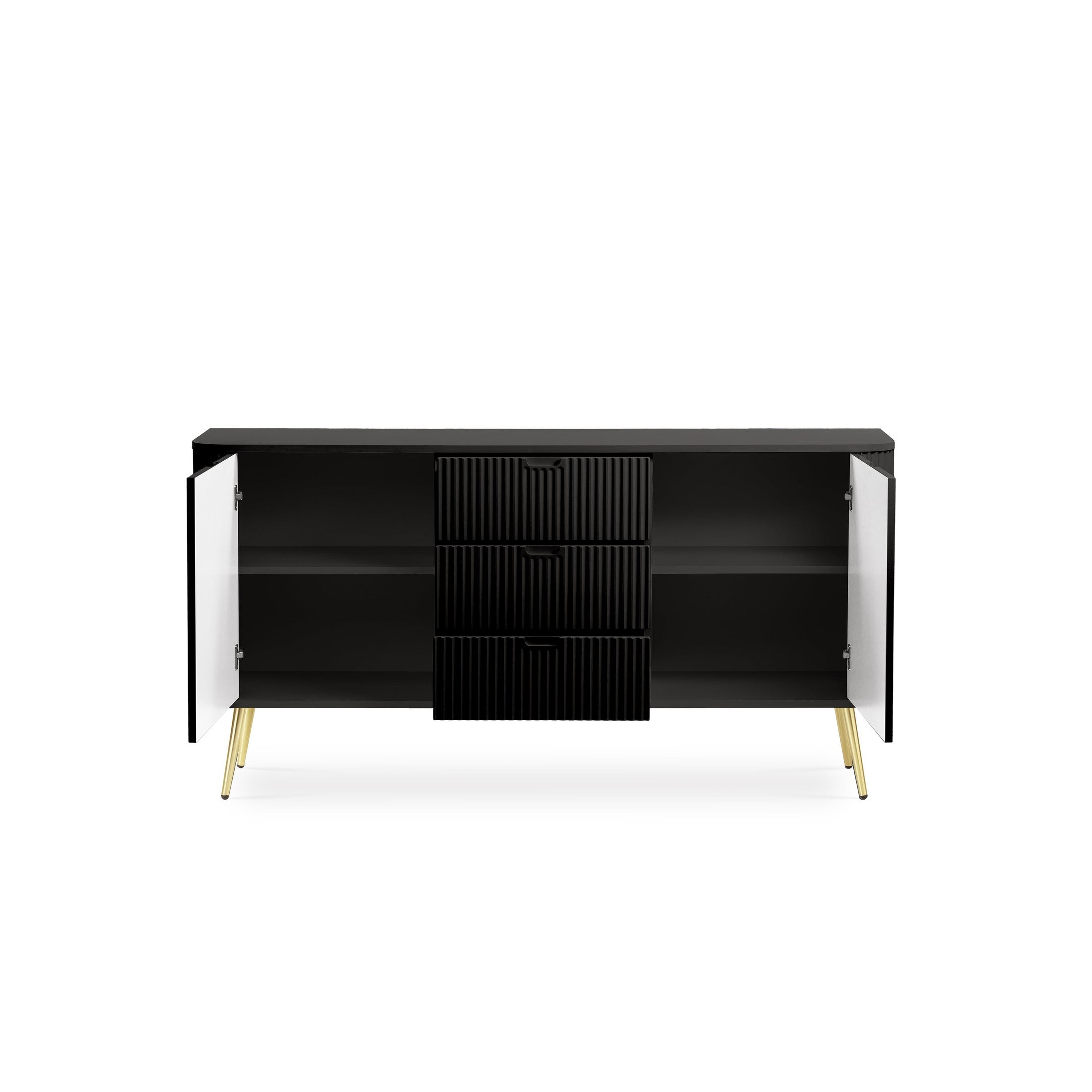 Komoda z drzwiami i szufladami 168x87 w stylu nowoczesnym | Eva