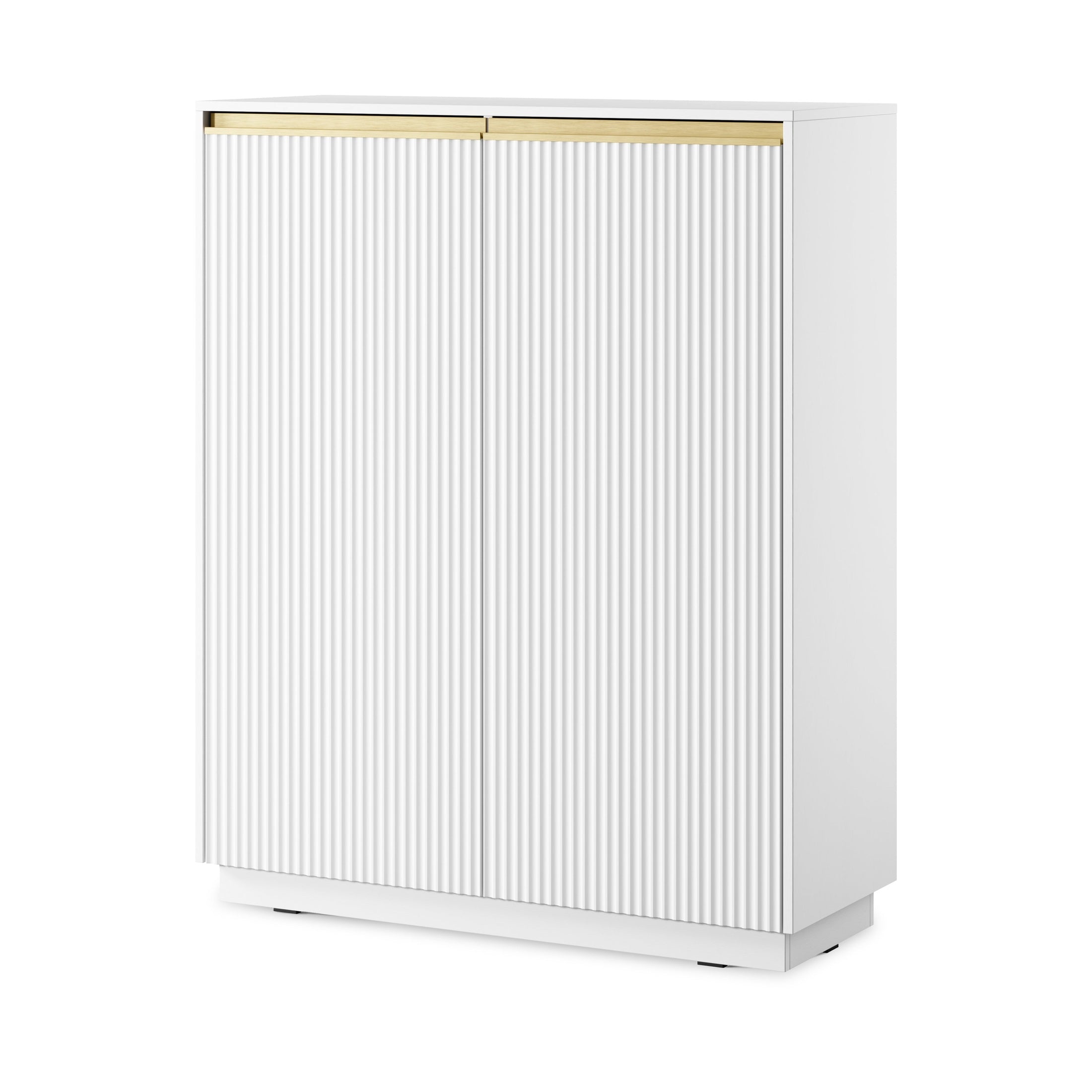 Komoda 104x127 w stylu nowoczesnym | Westa Białe