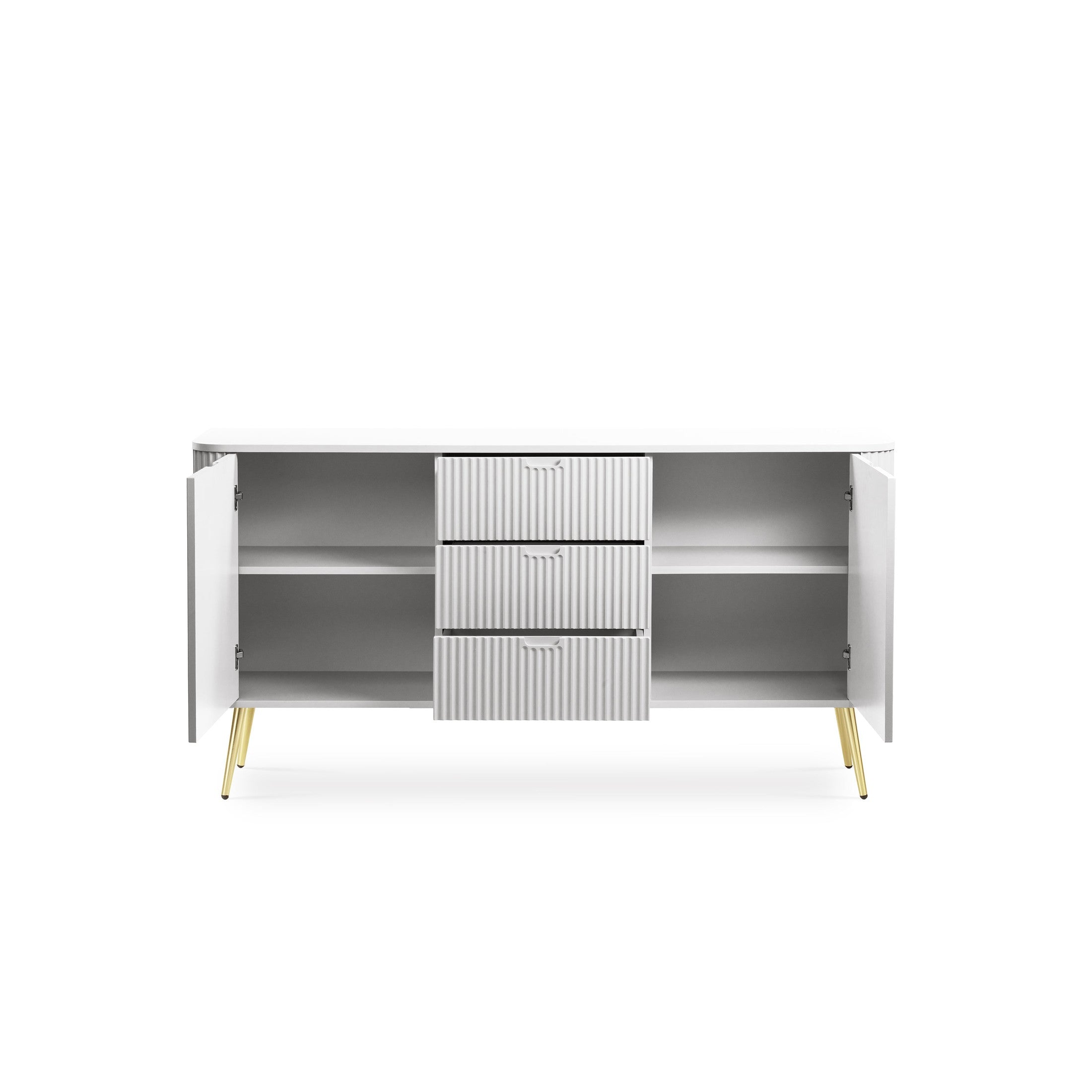 Komoda z drzwiami i szufladami 168x87 w stylu nowoczesnym | Eva