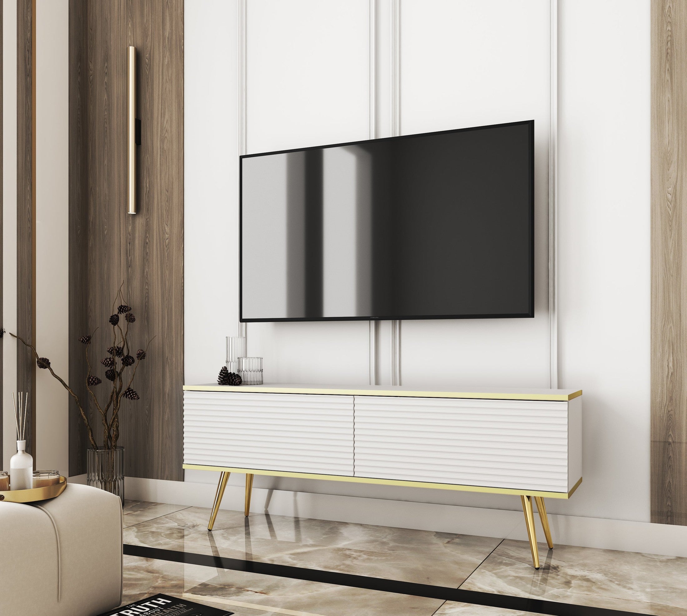 Szafka RTV Meva 135x30 MDF