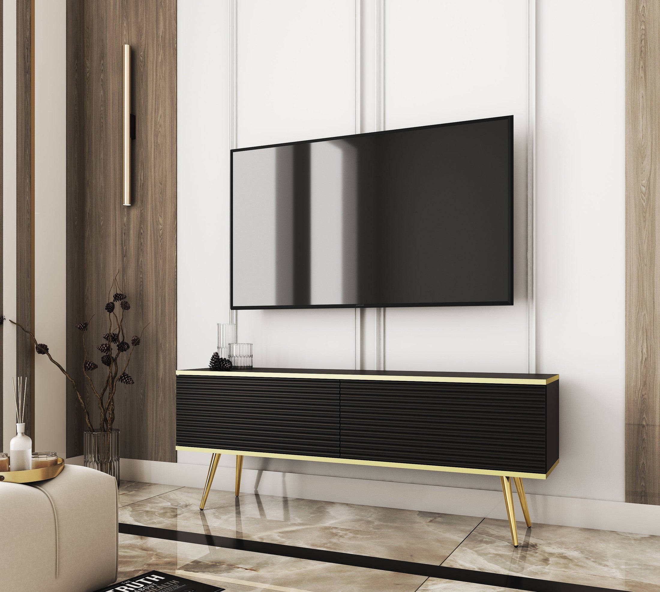 Szafka RTV Meva 135x30 MDF