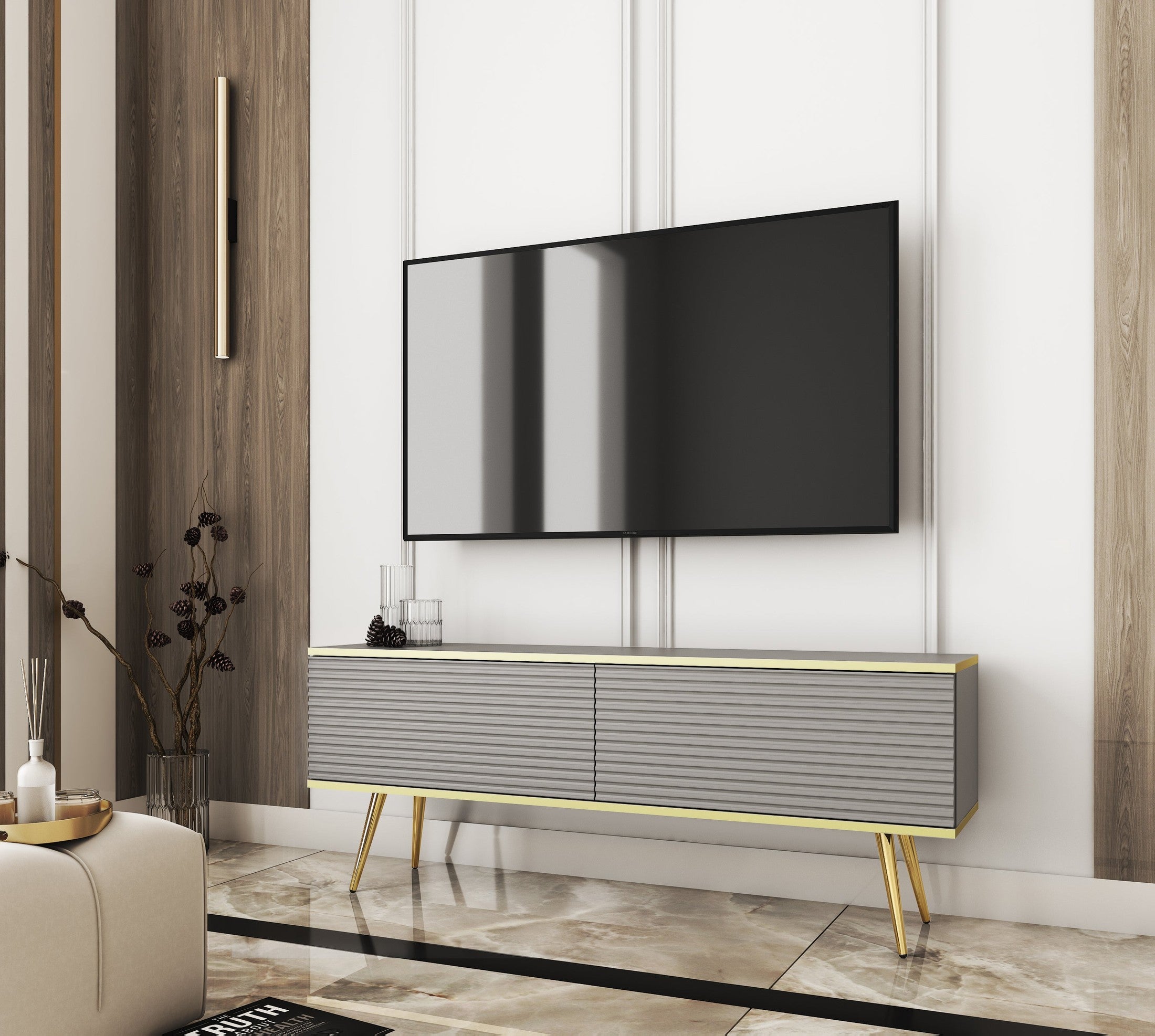 Szafka RTV Meva 135x30 MDF
