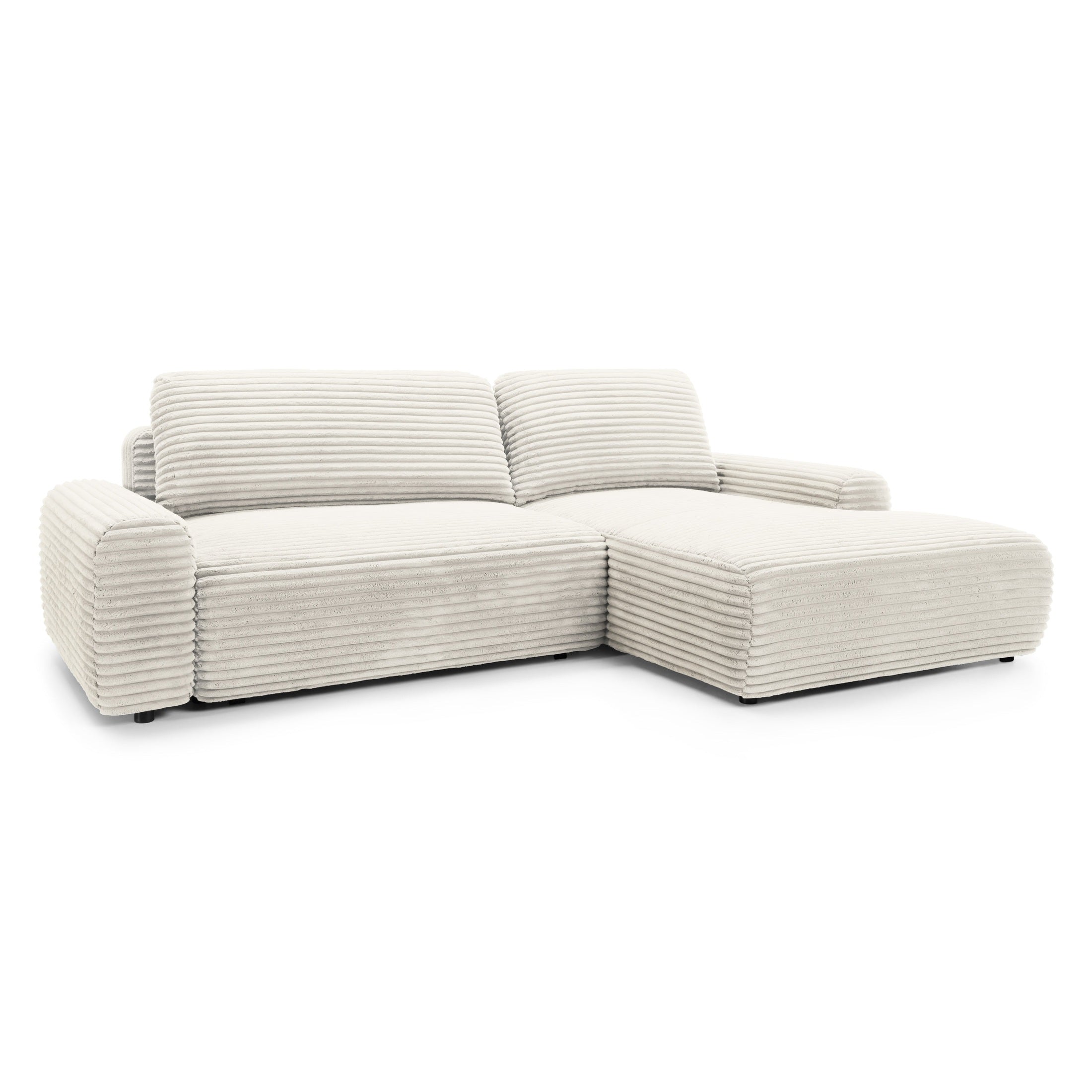 Narożnik z funkcją spania 125x200 z pojemnikiem w stylu nowoczesnym | Dori