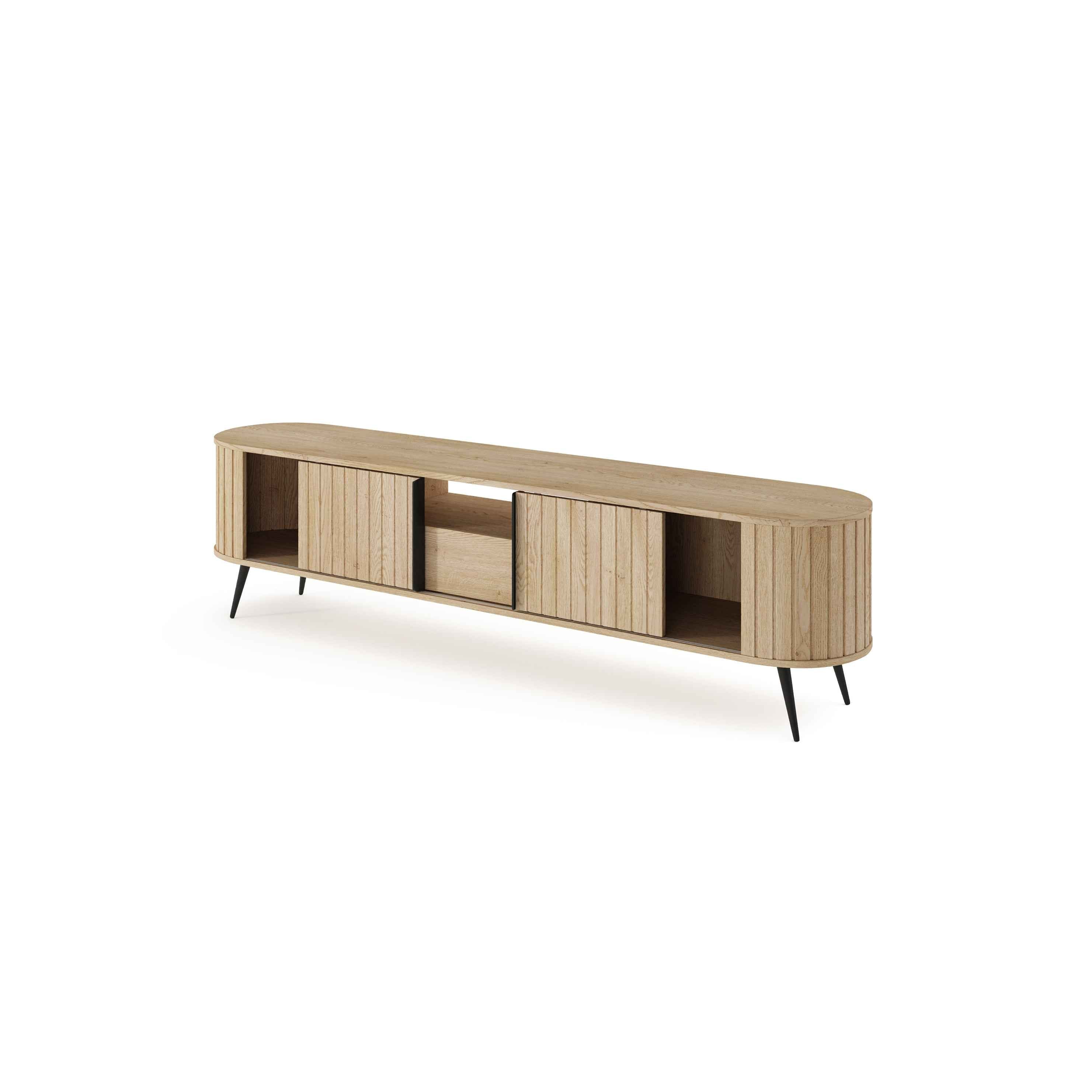 Szafka RTV 196x51 w stylu nowoczesnym | Llovia