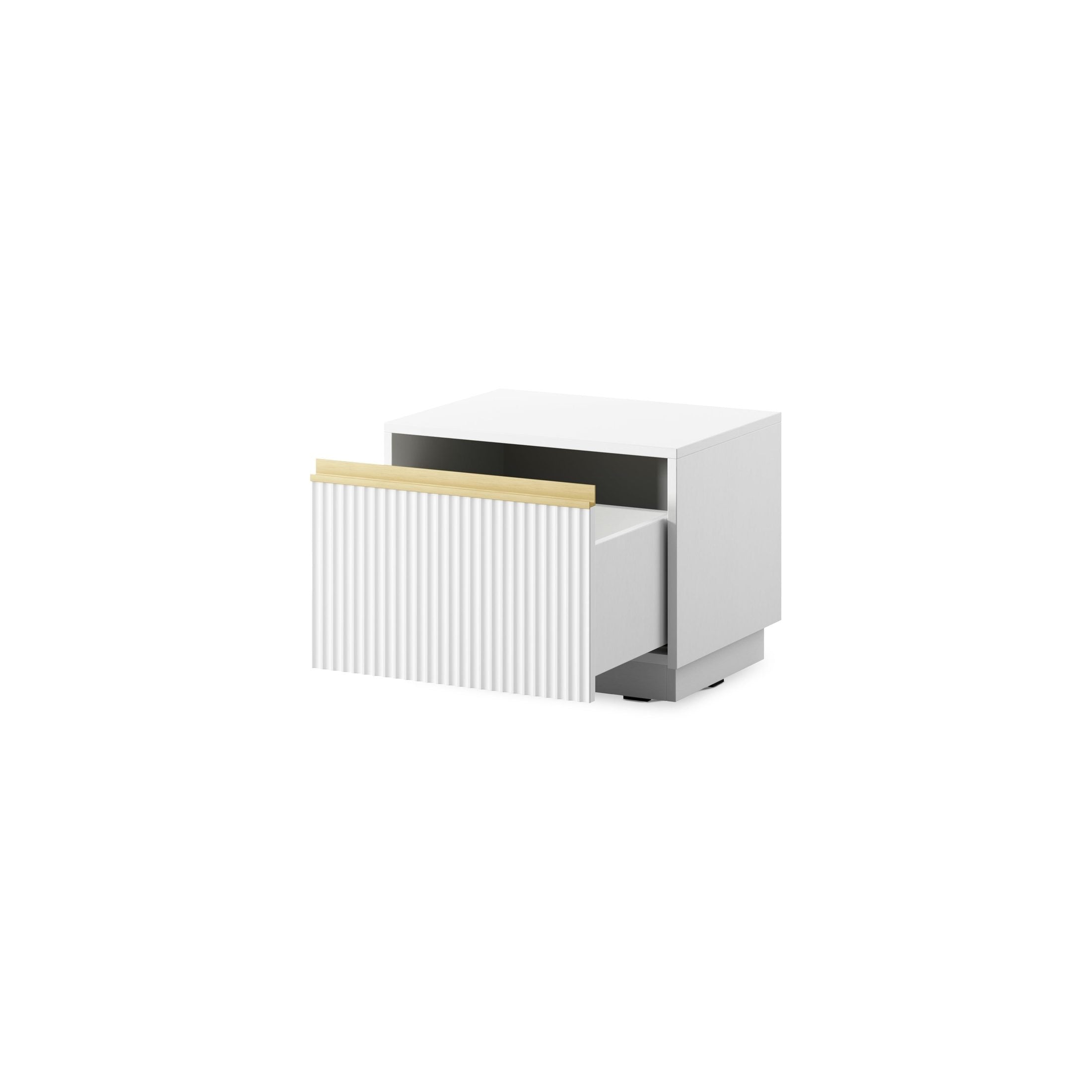 Szafka nocna 54x42 cm w stylu glamour | Westa