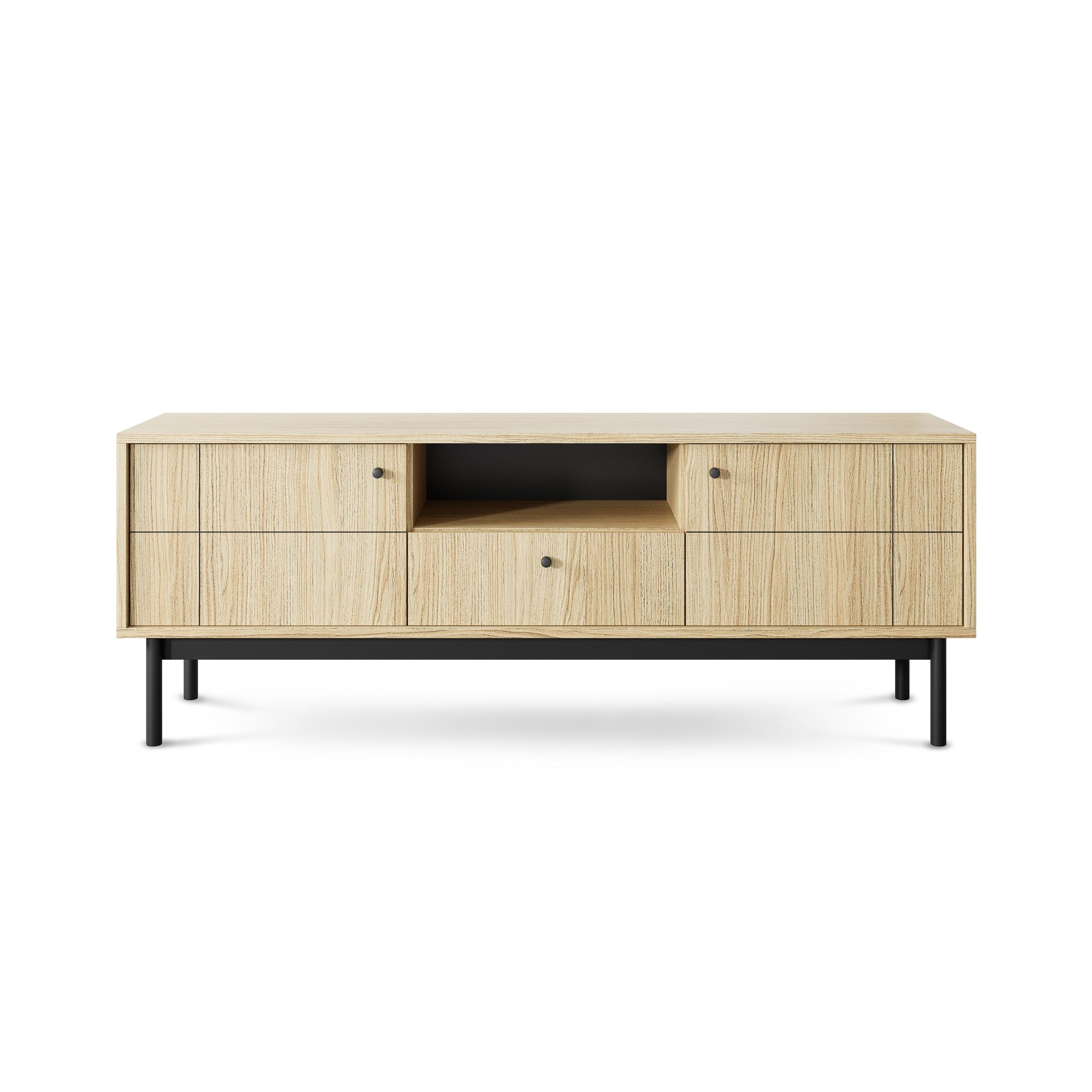 Szafka RTV 154x57 w stylu minimalistycznym | Sabi