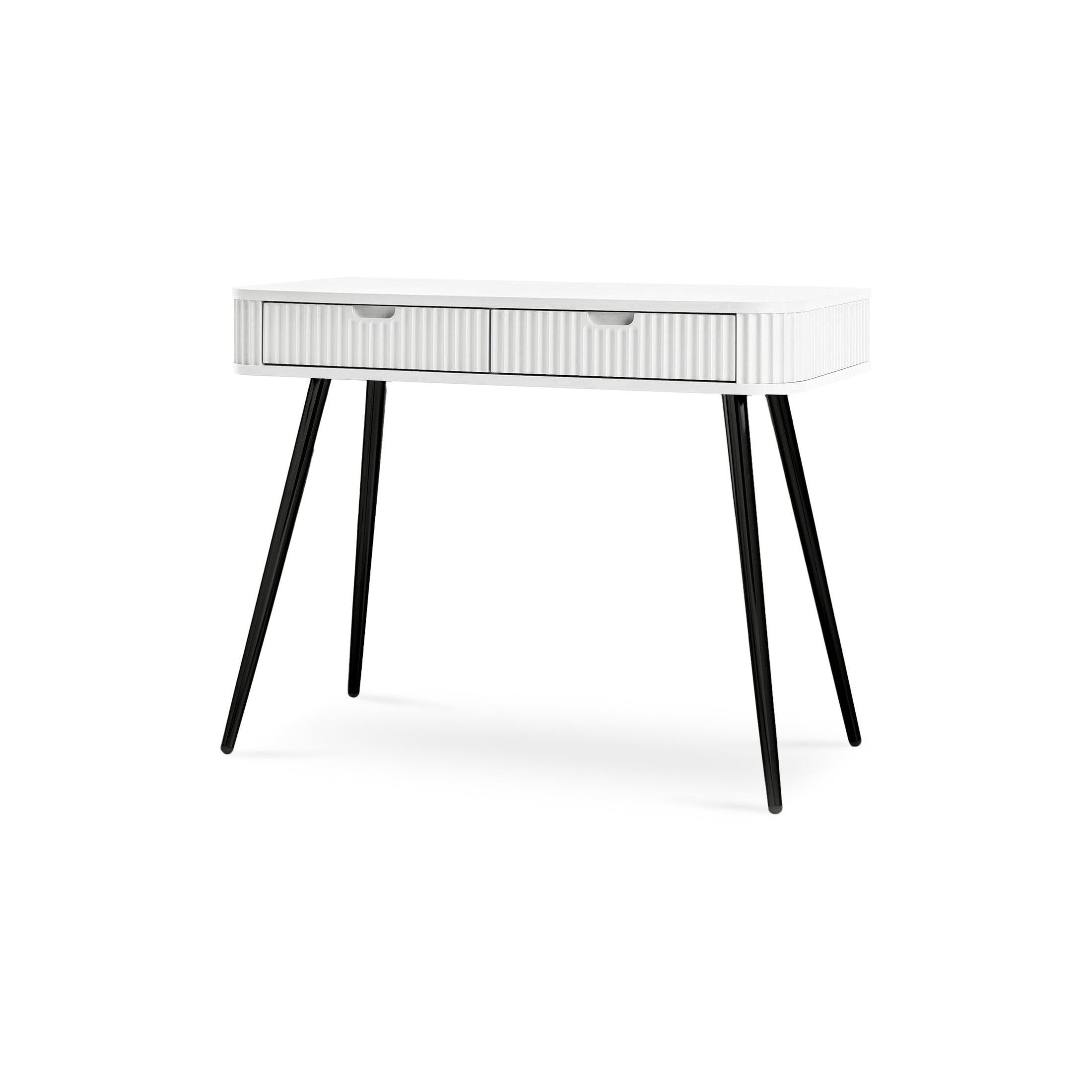 Toaletka Eva 103x80 Biały Czarny