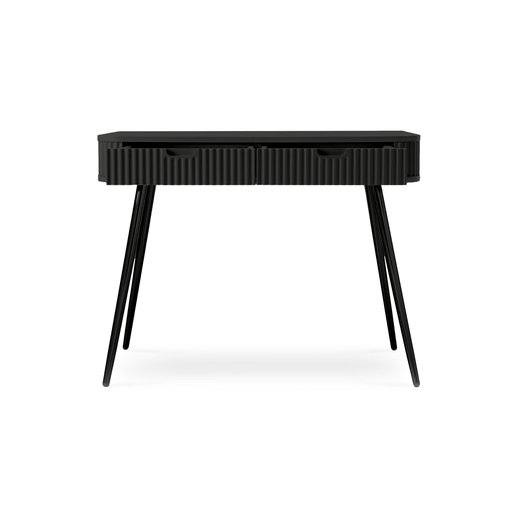 Toaletka z 2 szufladami 103x80 cm w stylu nowoczesnym | Eva