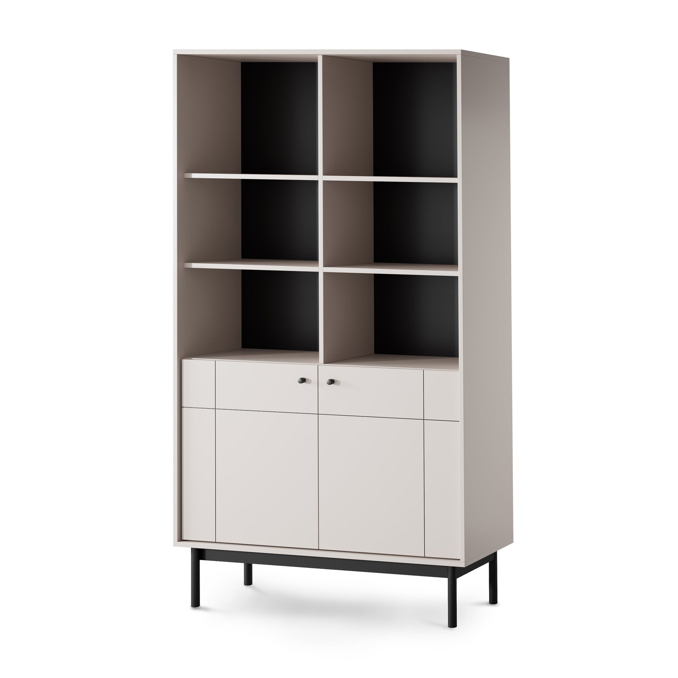Witryna 104x185 cm w stylu japandi | Sabi Kaszmir