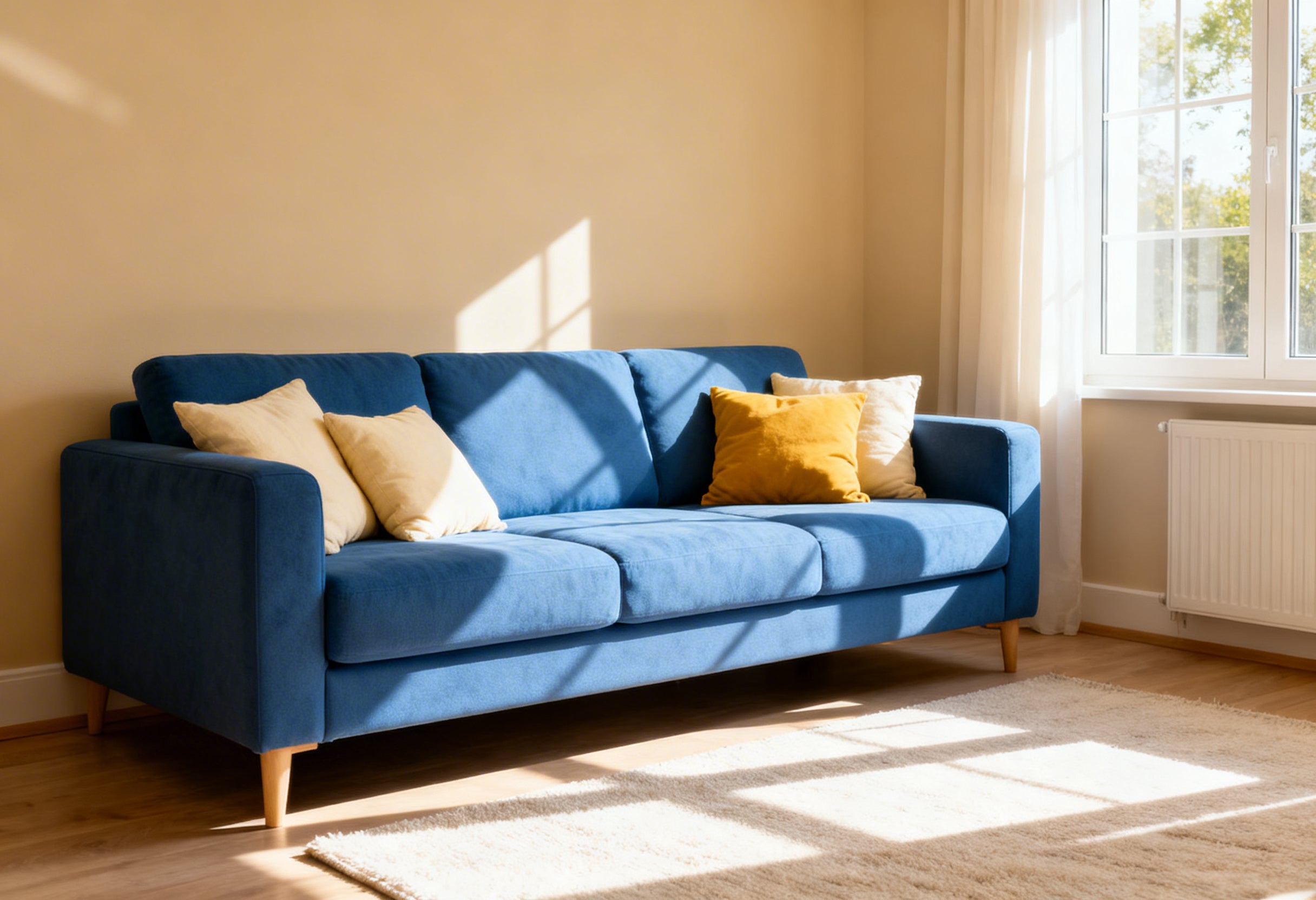 Colour Schemes to Go with a Blue Sofa – Fresh Styling Ideas for Your Living Space